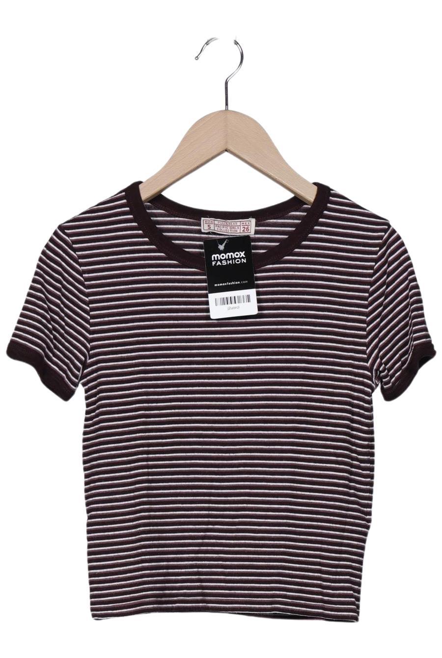 

Pull & Bear Damen T-Shirt, bordeaux, Gr. 36
