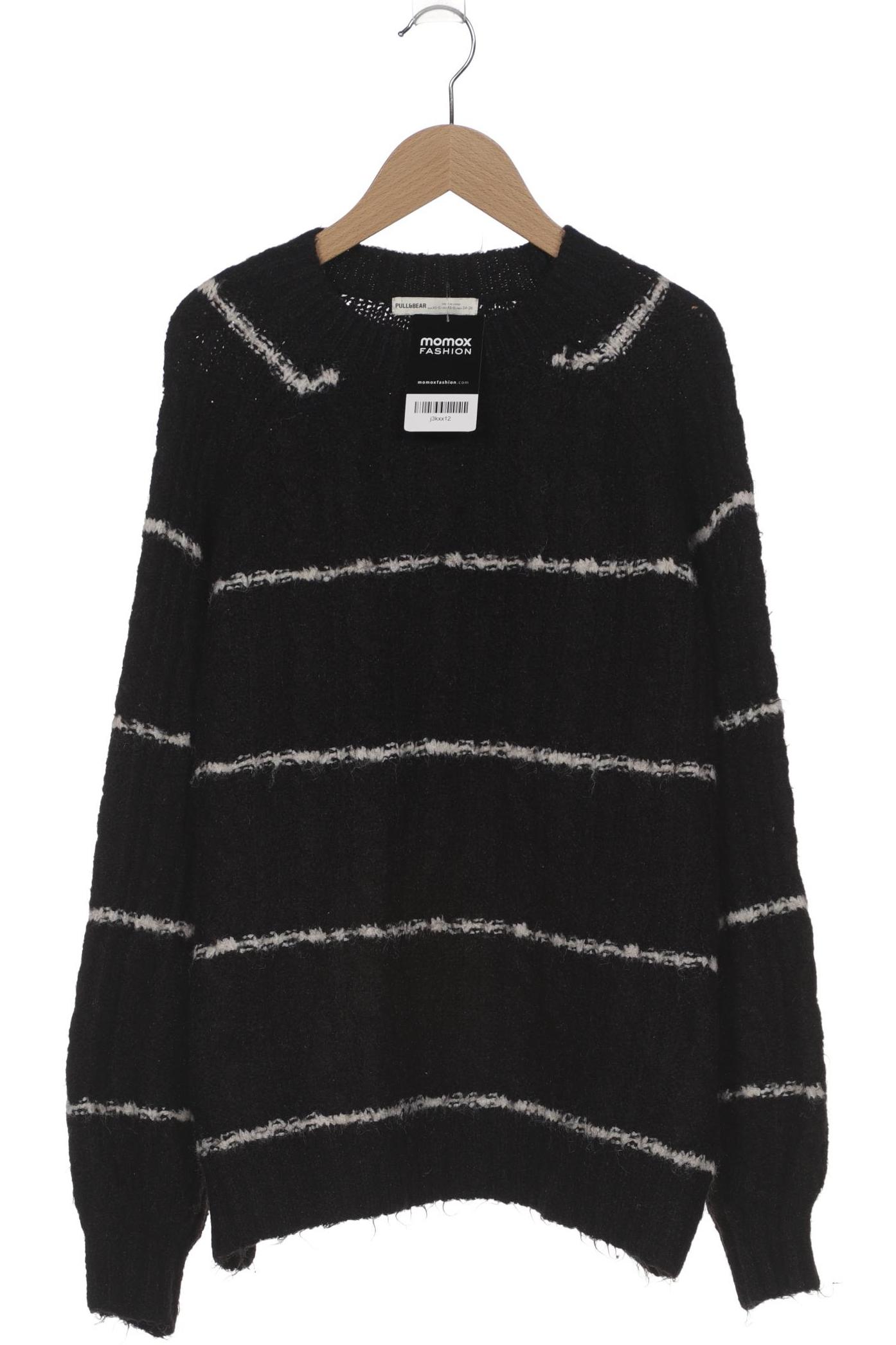 

Pull & Bear Damen Pullover, schwarz, Gr. 34