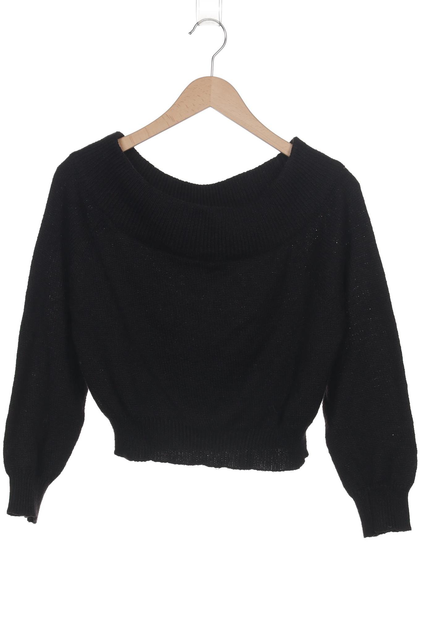 

Pull & Bear Damen Pullover, schwarz, Gr. 38