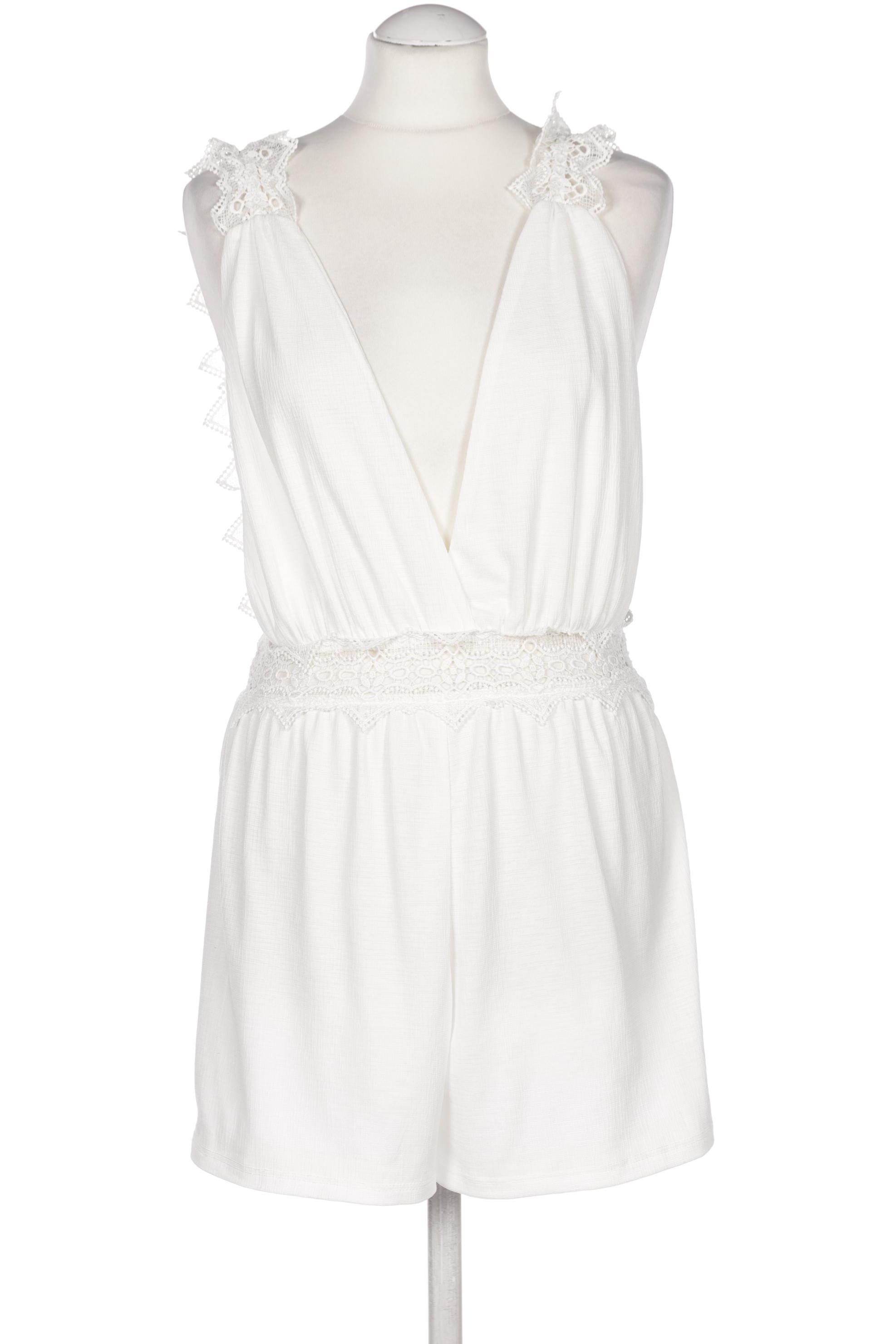 

Pull & Bear Damen Jumpsuit/Overall, weiß