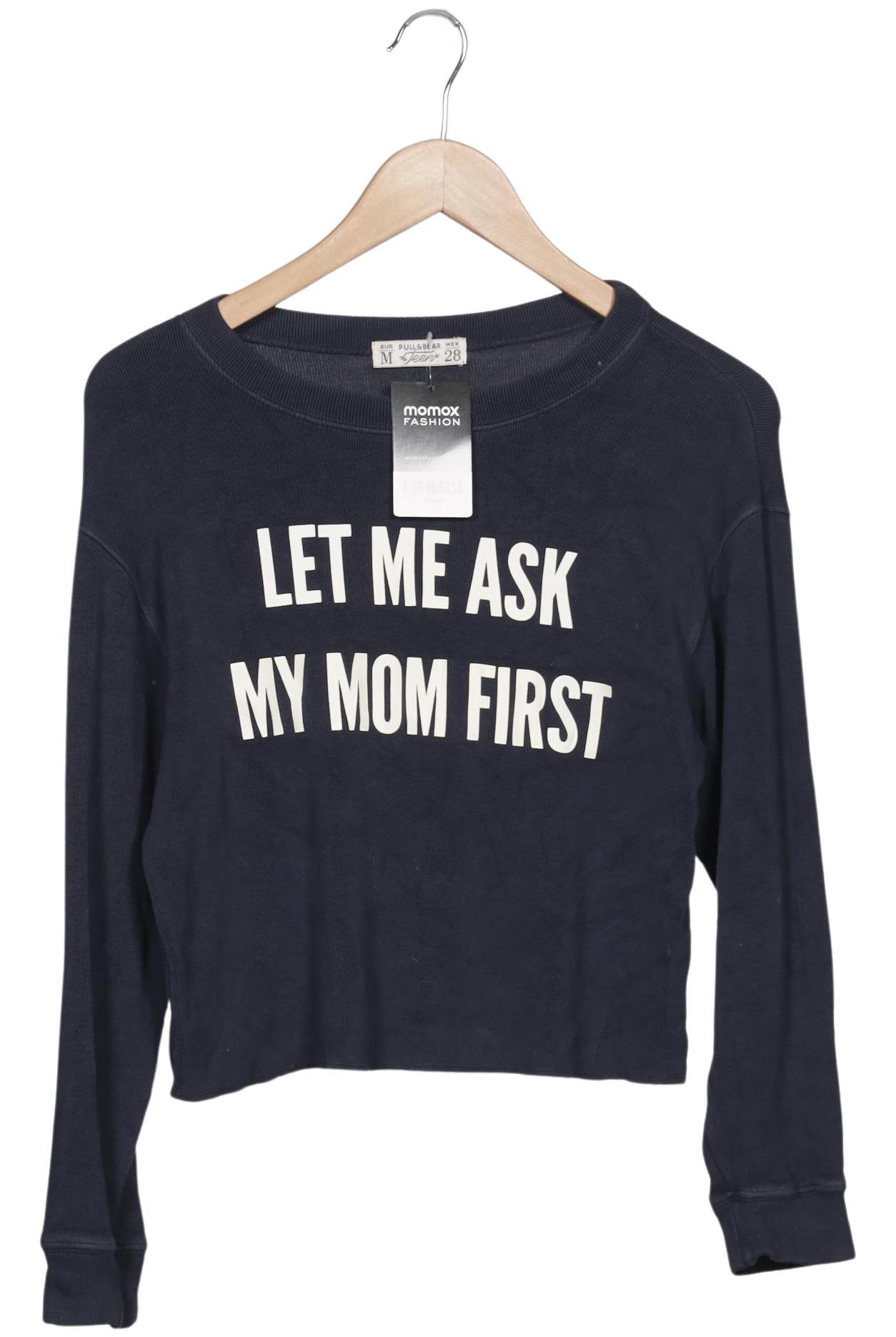 

Pull & Bear Damen Sweatshirt, marineblau, Gr. 38