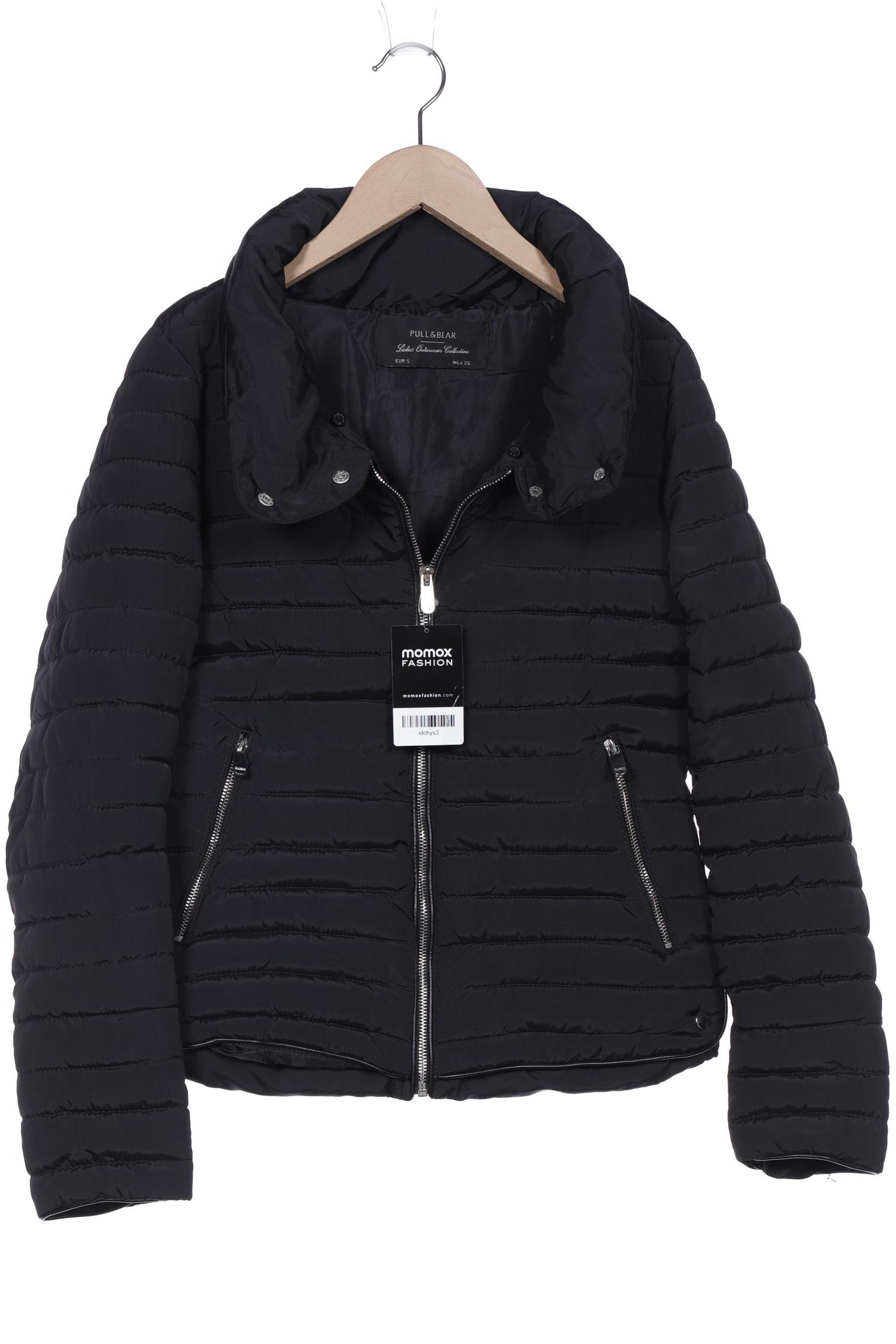 

Pull & Bear Damen Jacke, schwarz, Gr. 36