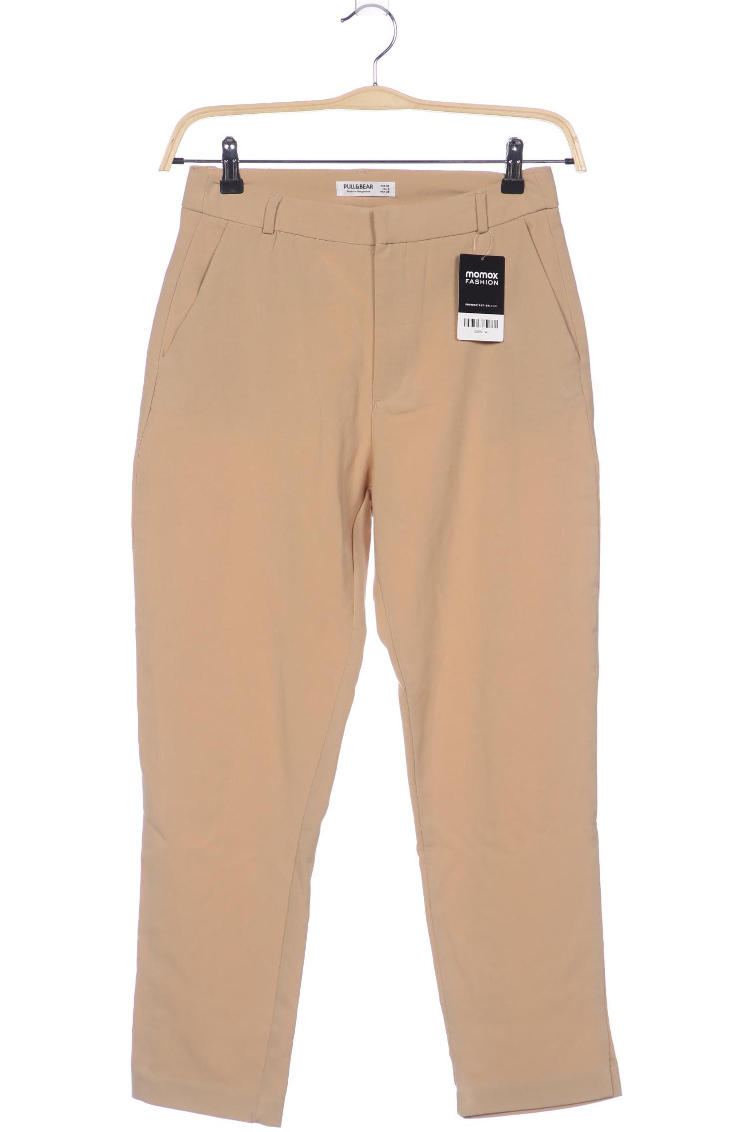 

Pull & Bear Damen Stoffhose, beige, Gr. 38