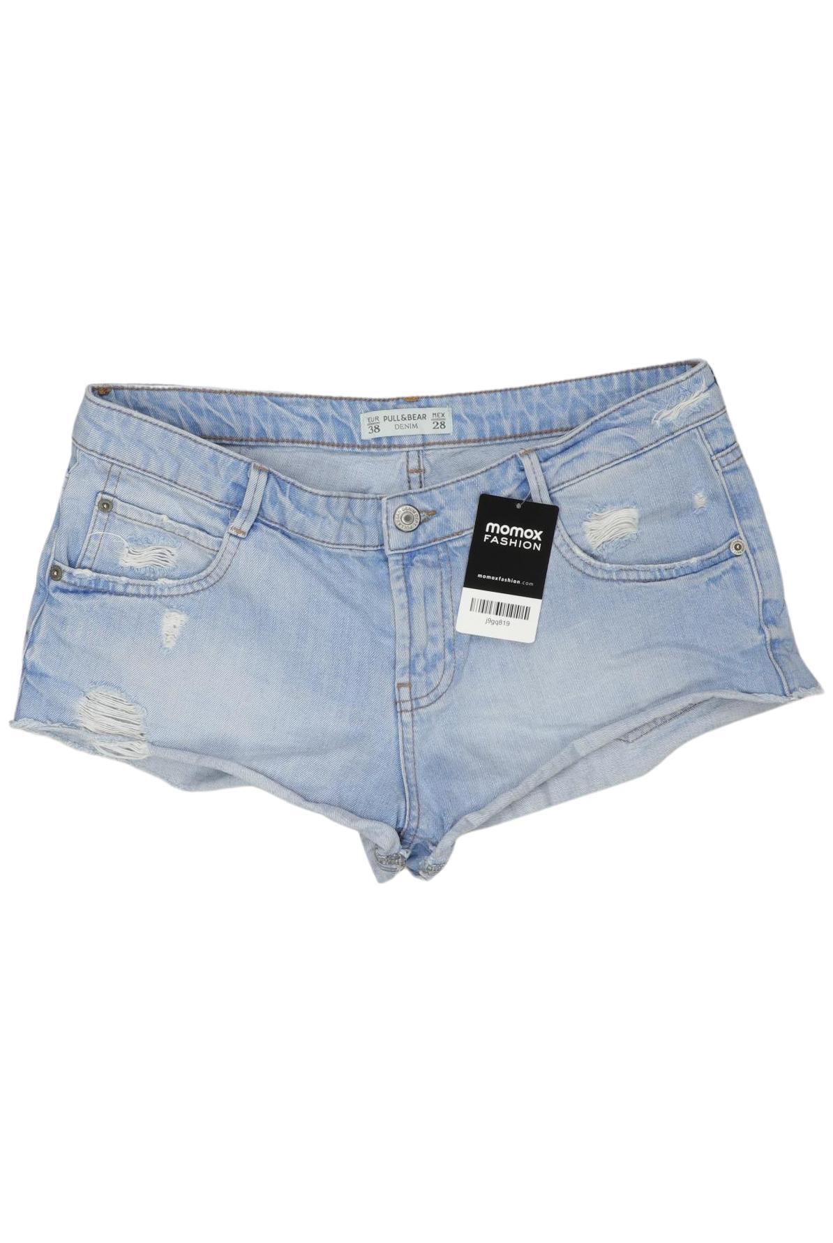 

Pull & Bear Damen Shorts, blau, Gr. 38