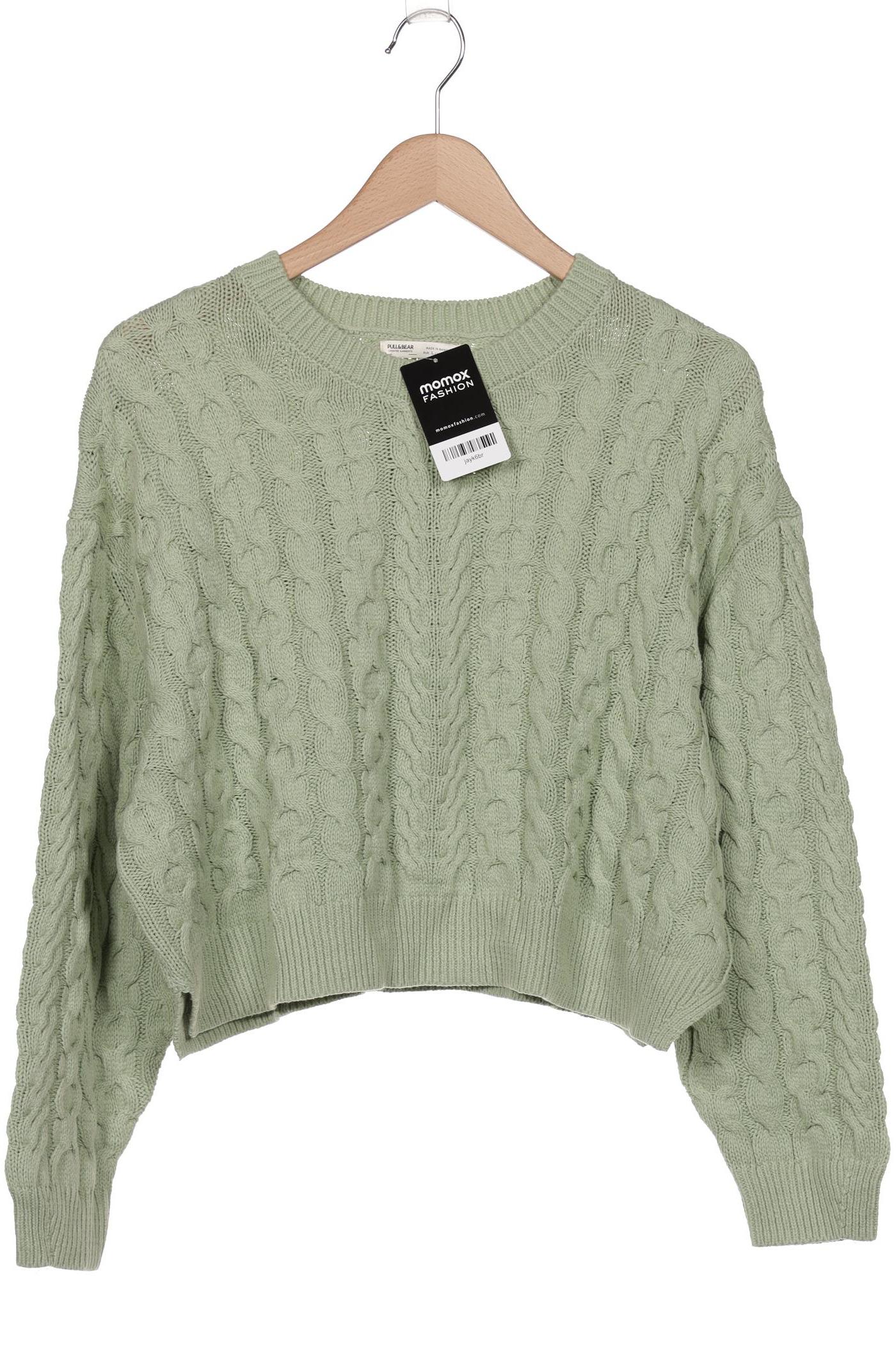 

Pull & Bear Damen Pullover, grün, Gr. 42