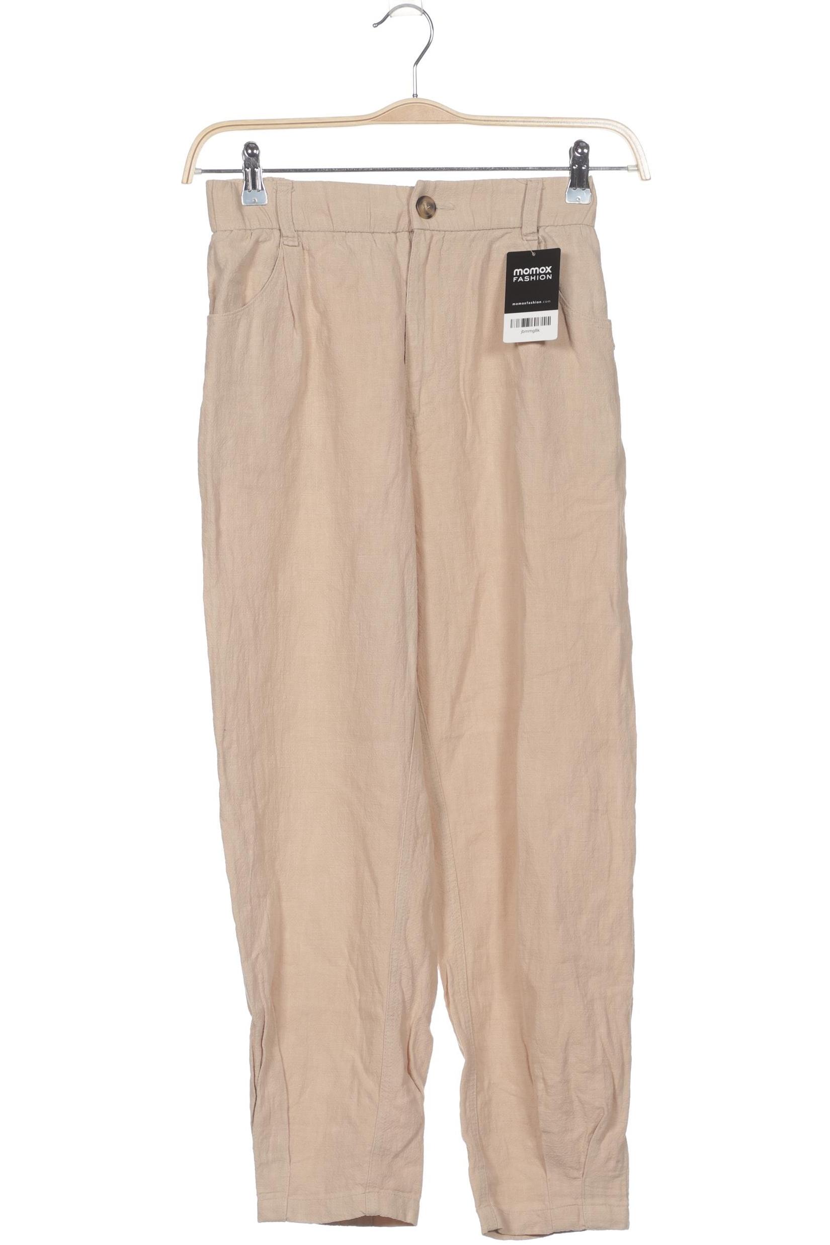 

Pull & Bear Damen Stoffhose, beige, Gr. 0
