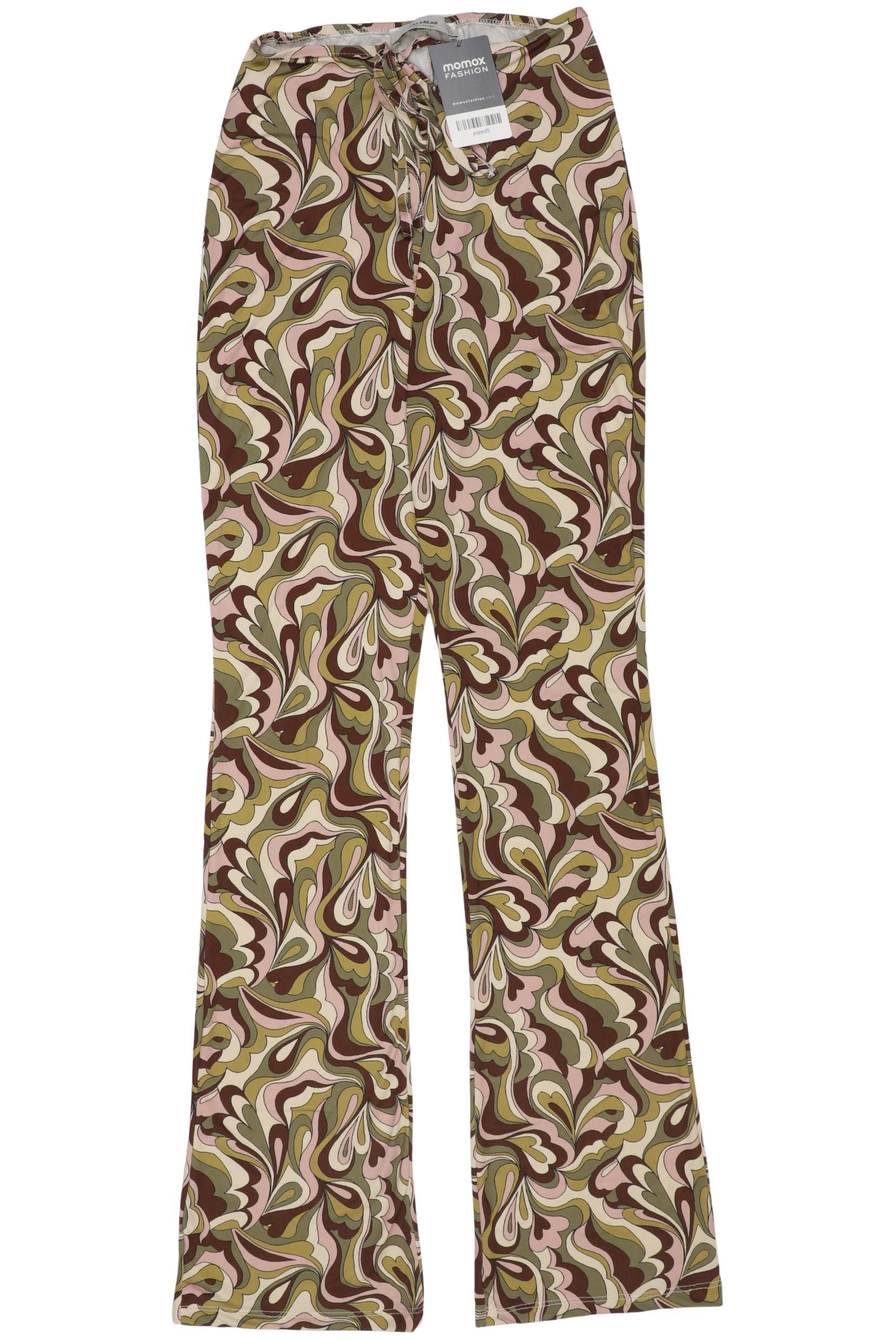 

Pull & Bear Damen Stoffhose, mehrfarbig, Gr. 0