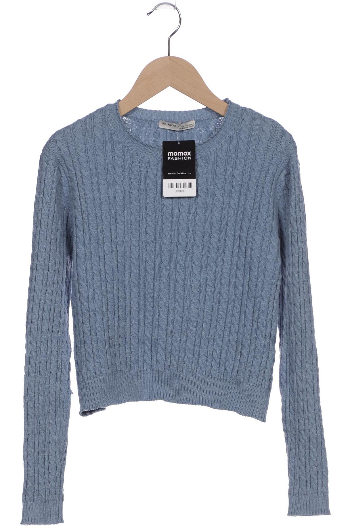 

Pull & Bear Damen Pullover, hellblau, Gr. 38