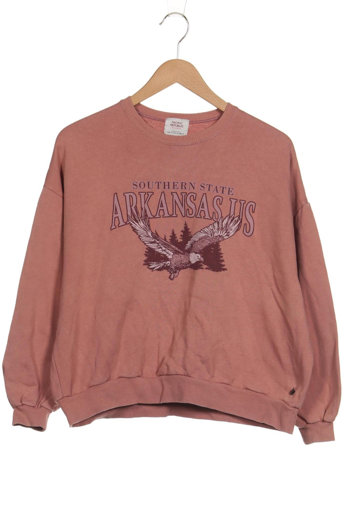 

Pull & Bear Damen Sweatshirt, pink, Gr. 34