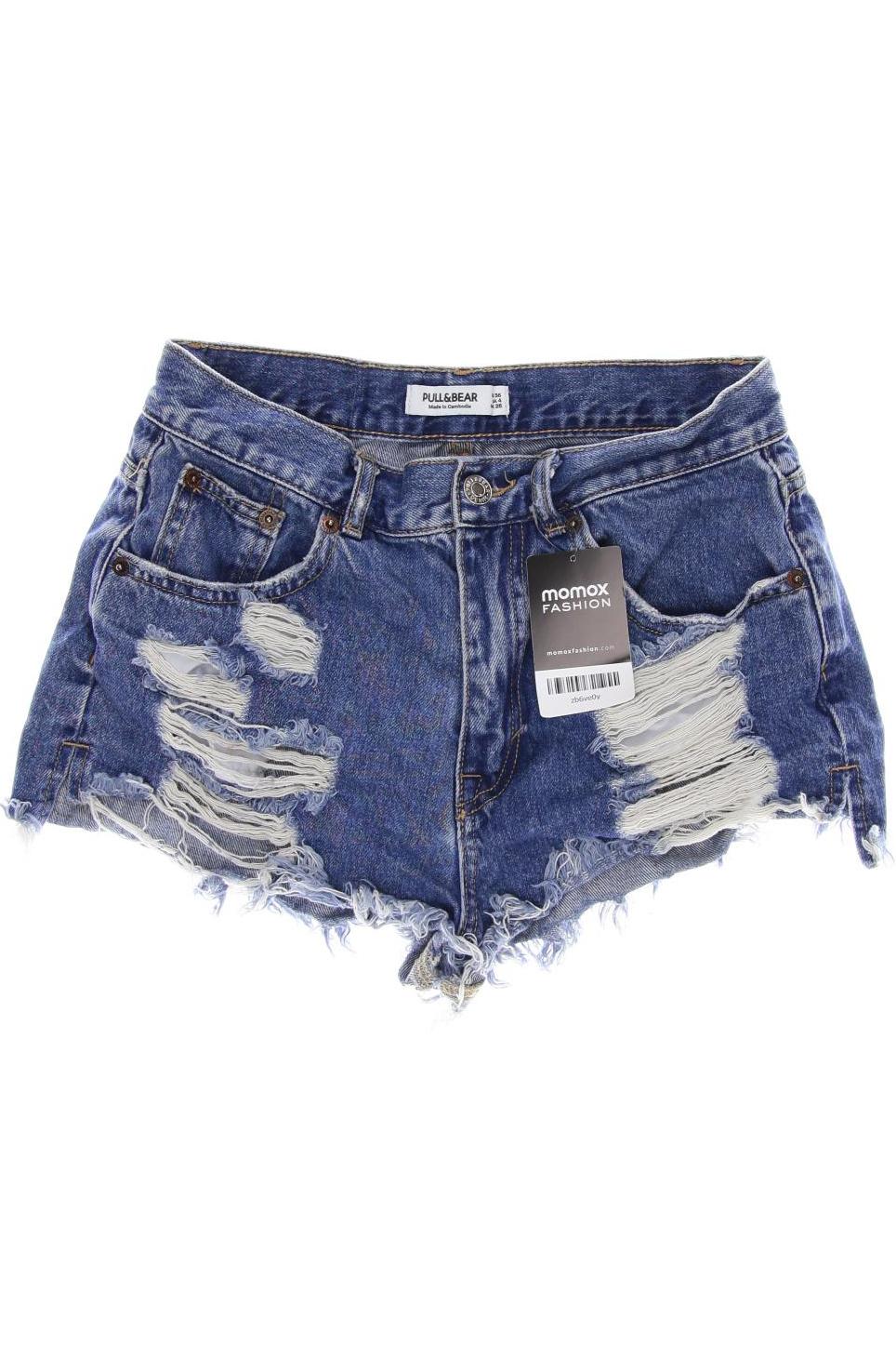 

Pull & Bear Damen Shorts, blau