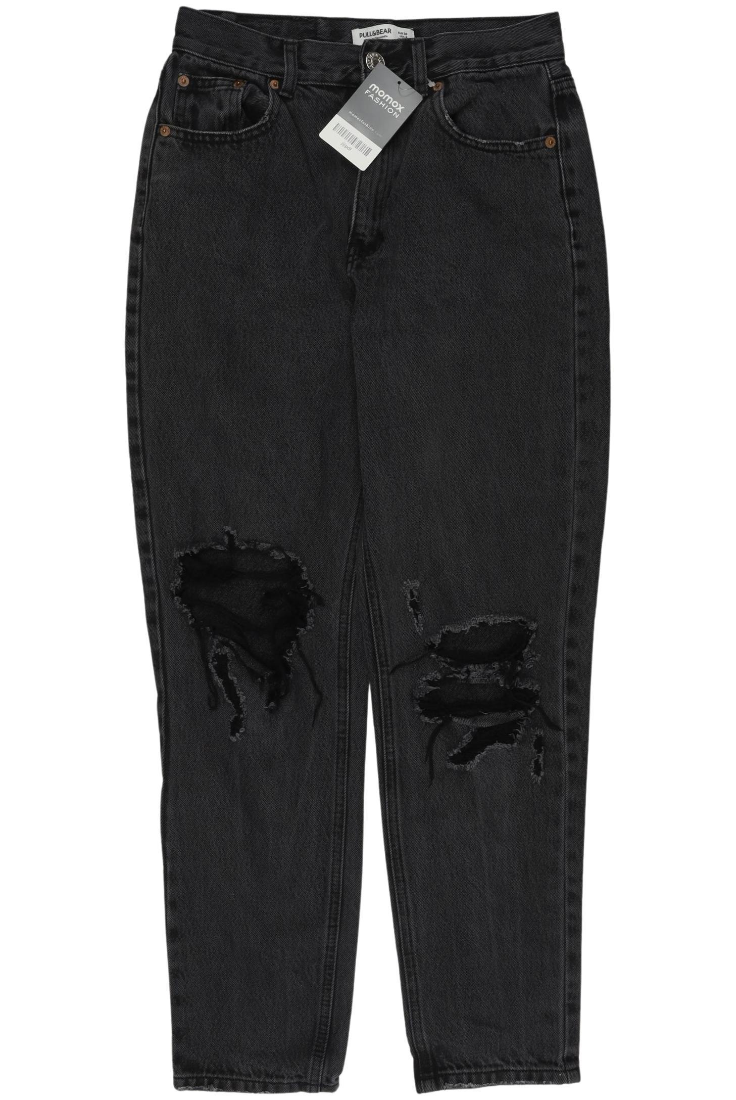 

Pull & Bear Damen Jeans, grau, Gr. 36