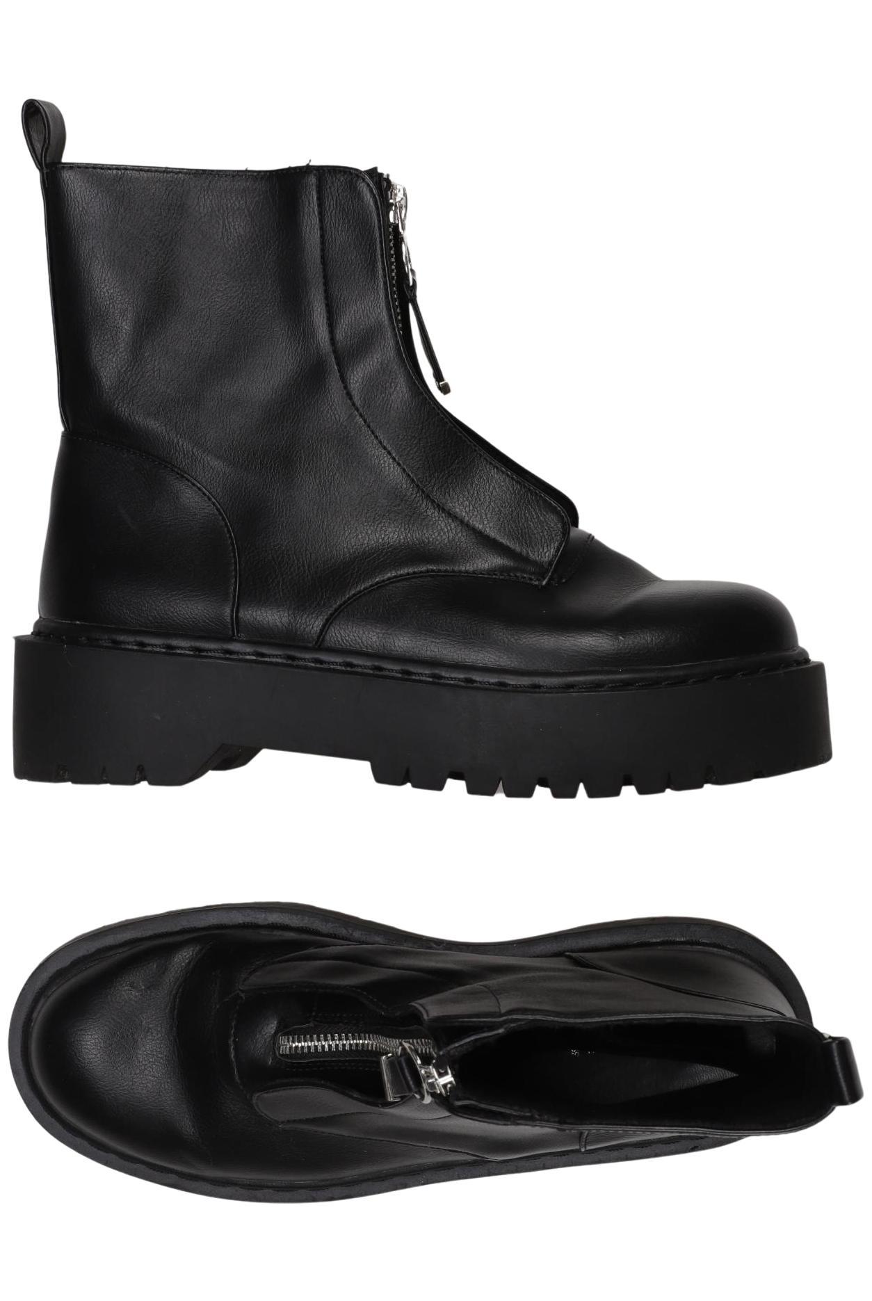 

Pull & Bear Damen Stiefelette, schwarz, Gr. 39