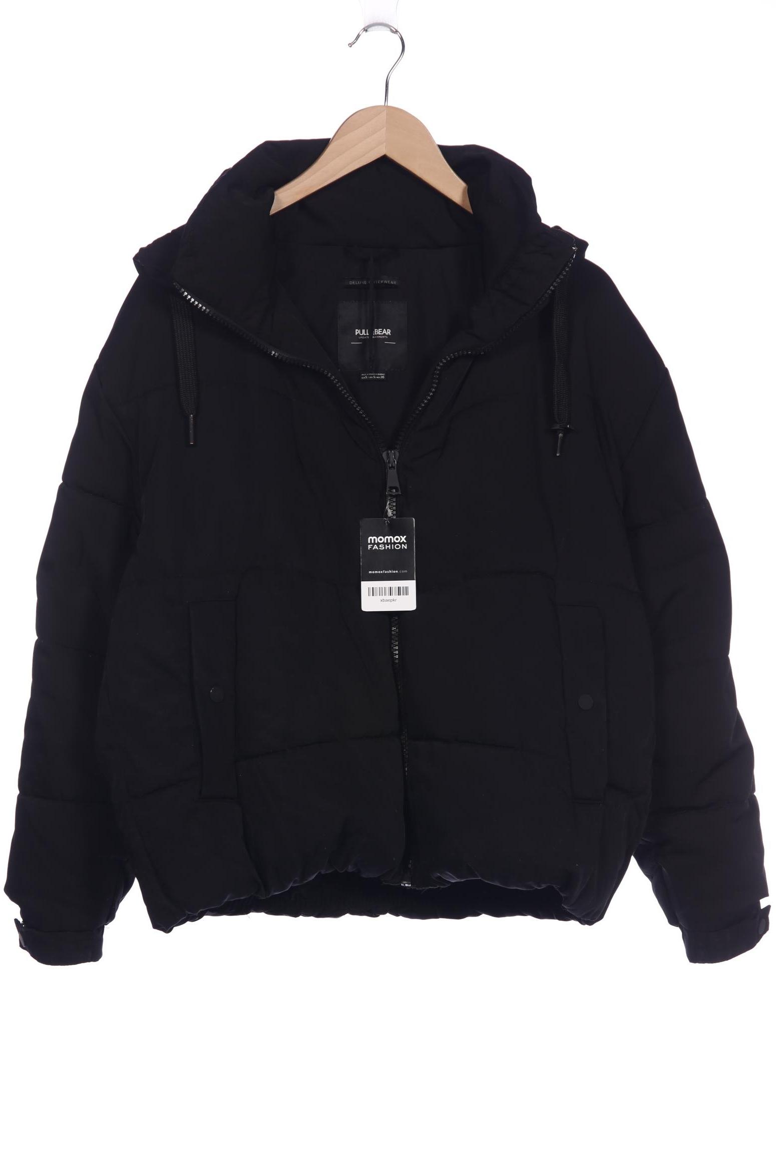 

Pull & Bear Damen Jacke, schwarz, Gr. 36