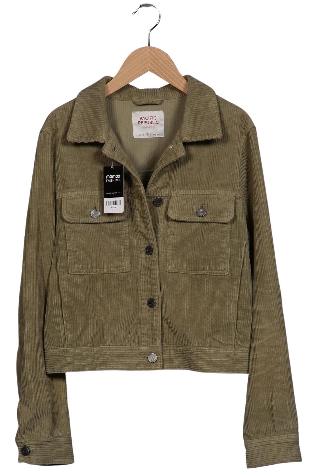 

Pull & Bear Damen Jacke, grün, Gr. 36