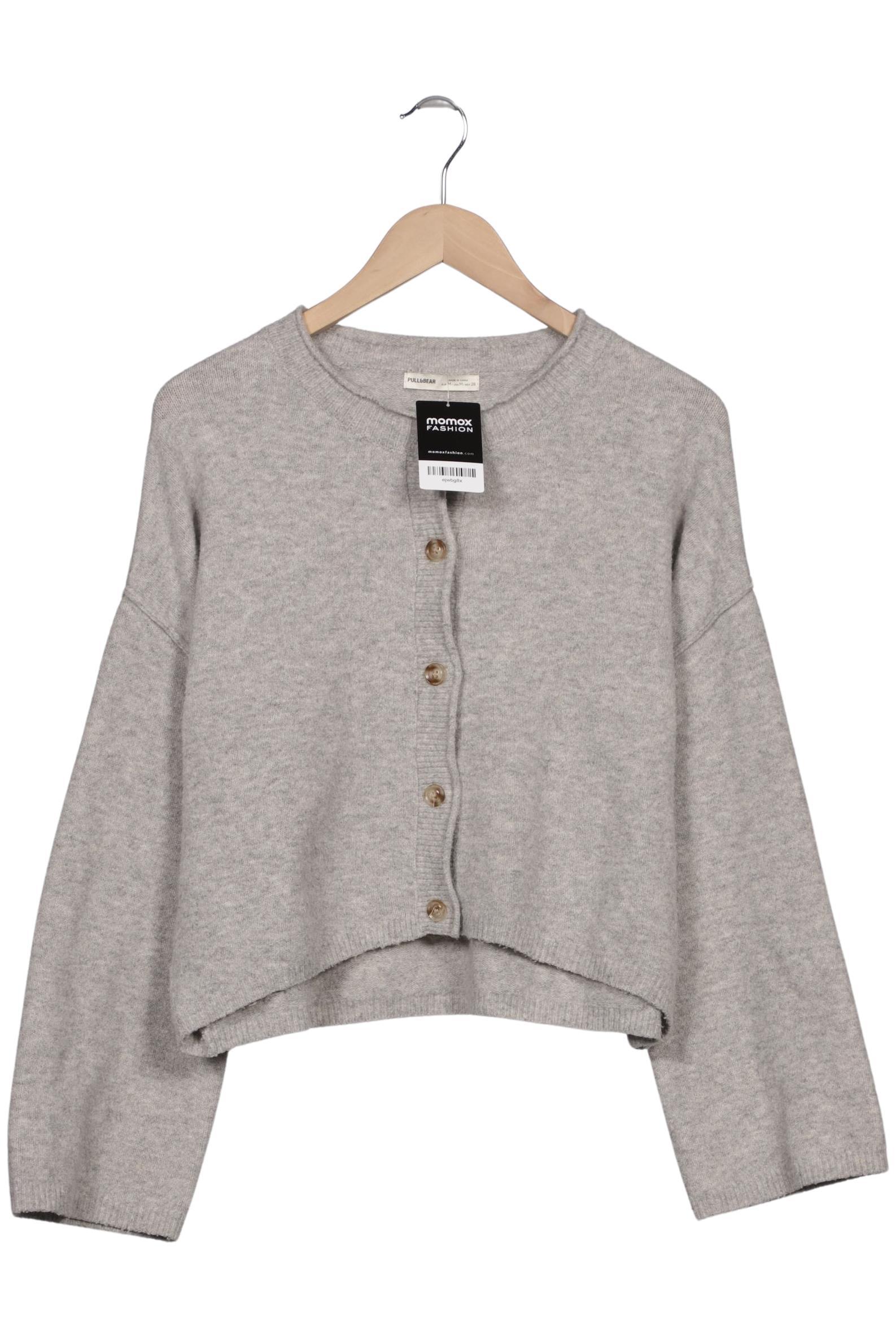 

Pull & Bear Damen Strickjacke, grau, Gr. 38