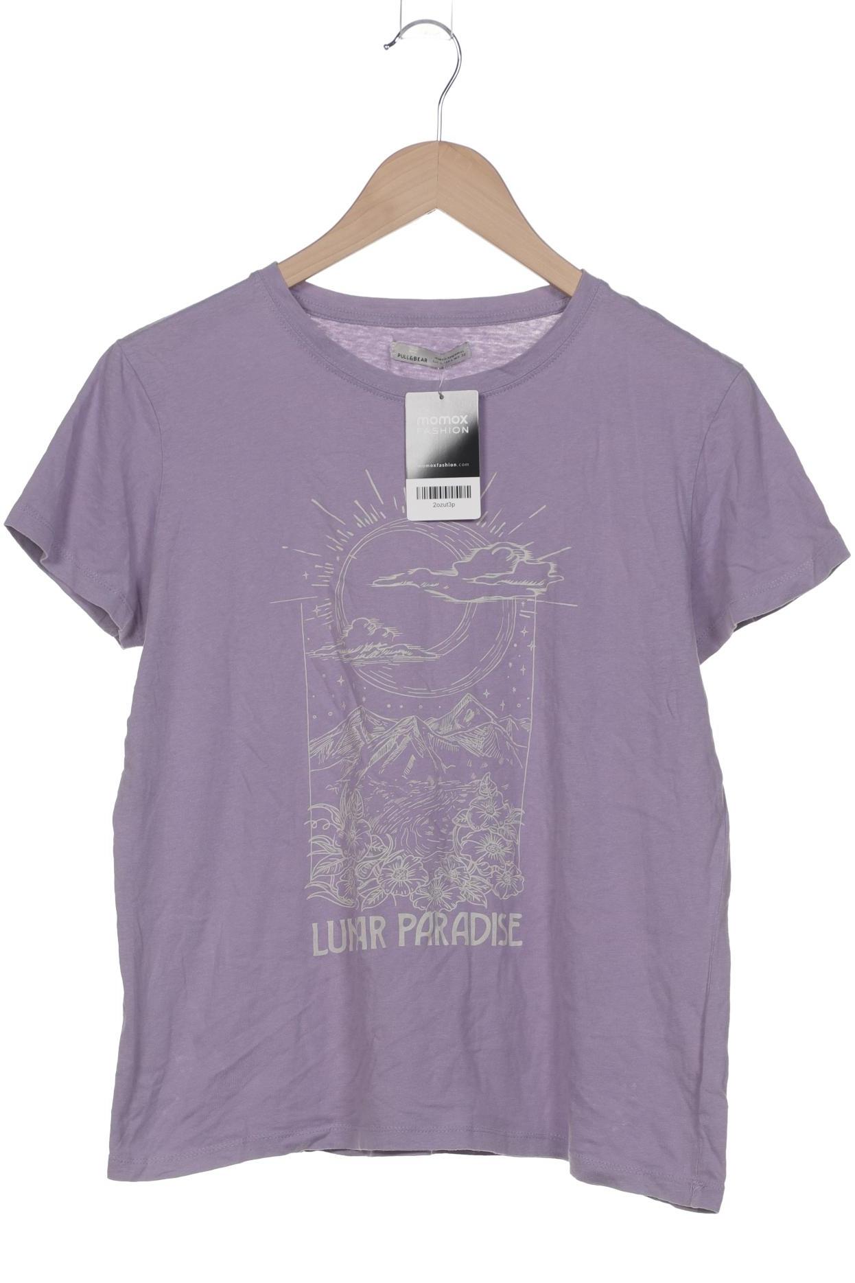 

Pull & Bear Damen T-Shirt, flieder, Gr. 42