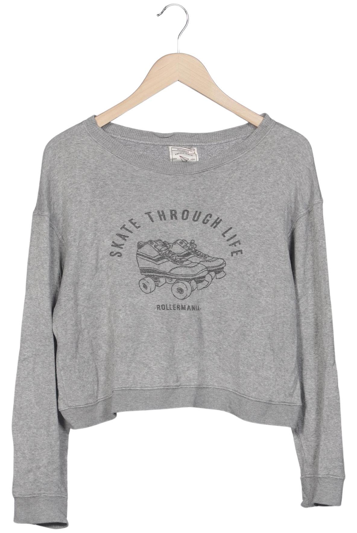 

Pull & Bear Damen Sweatshirt, grau, Gr. 38