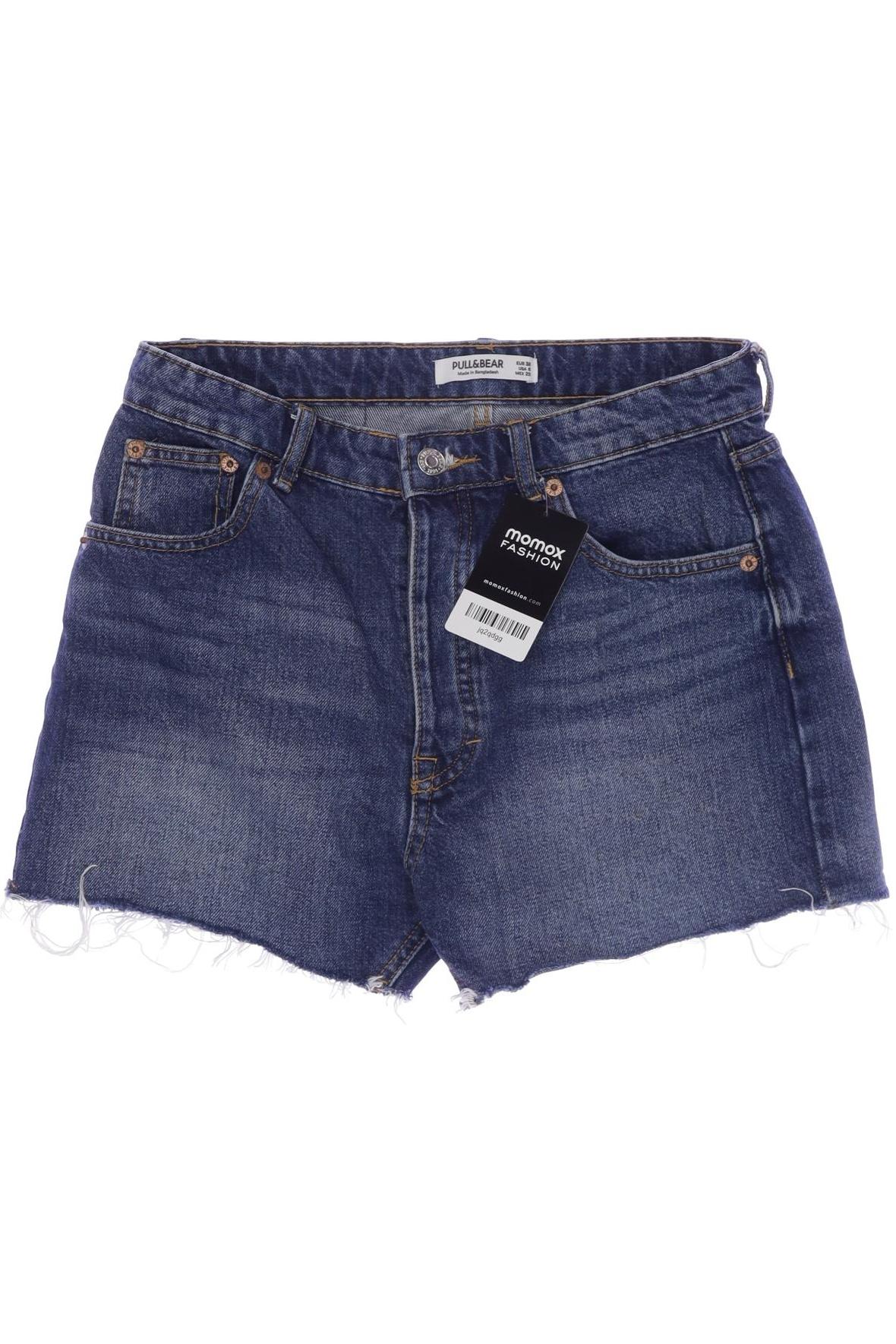 

Pull & Bear Damen Shorts, blau, Gr. 38