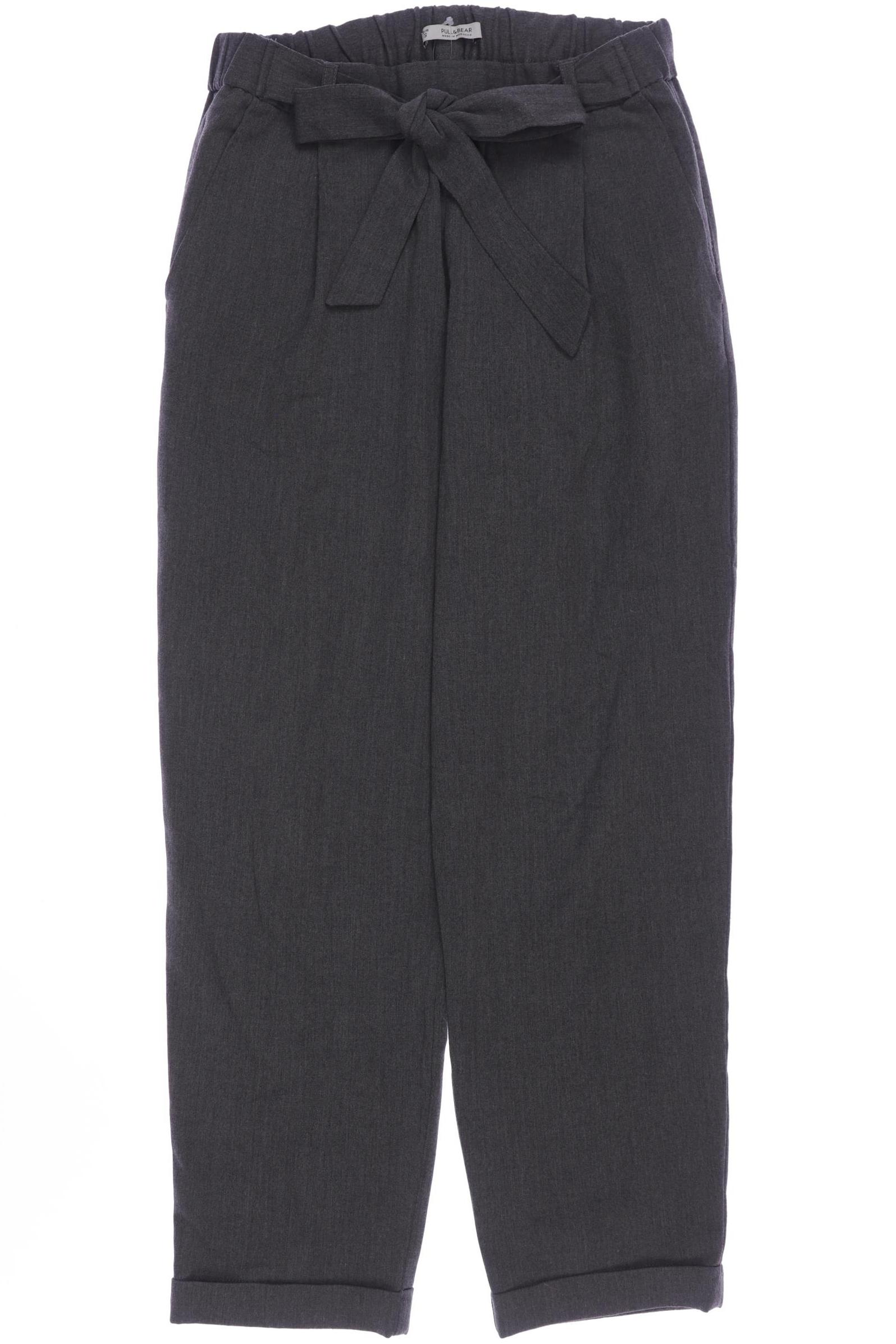 

Pull & Bear Damen Stoffhose, grau, Gr. 0