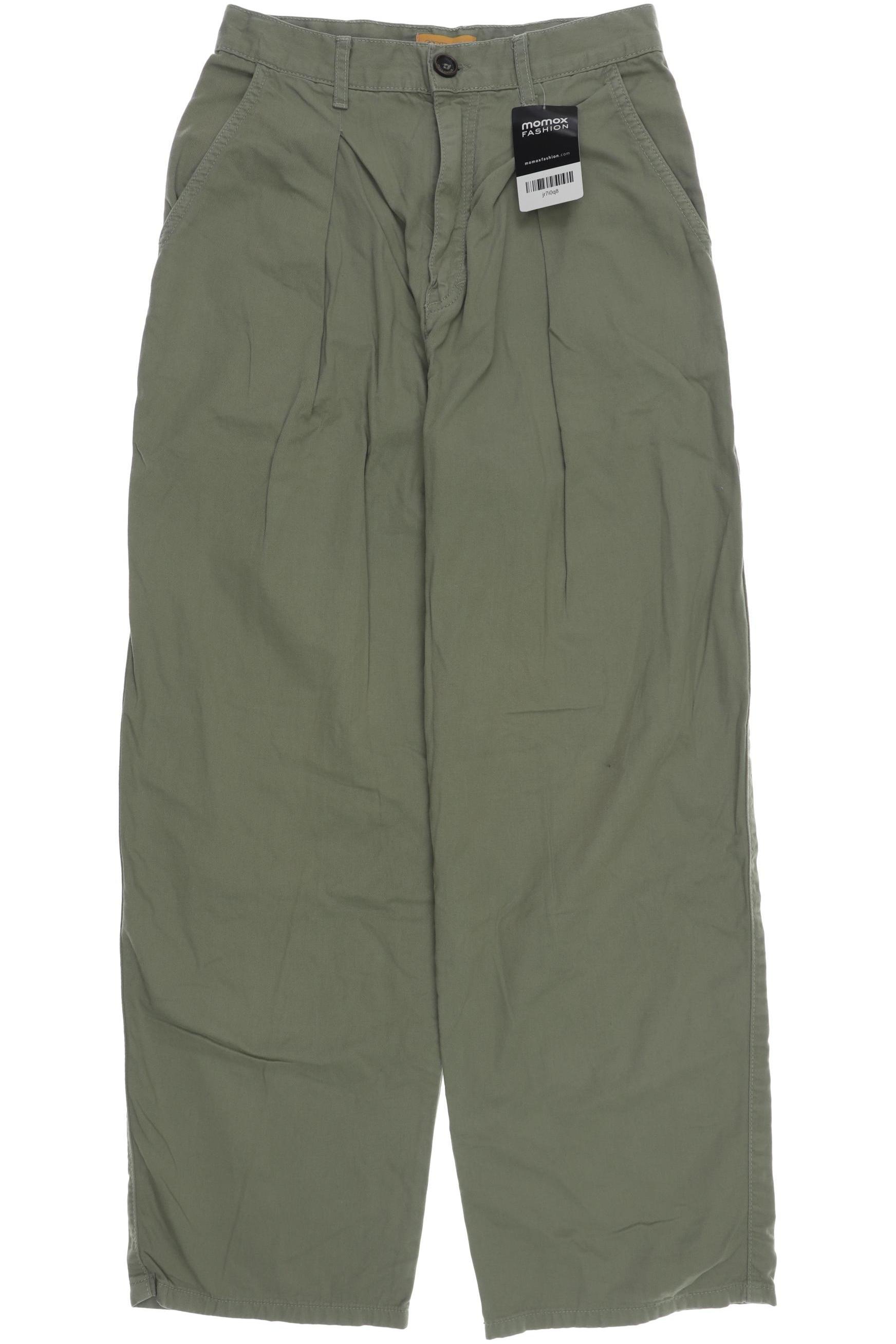 

Pull & Bear Damen Stoffhose, grün