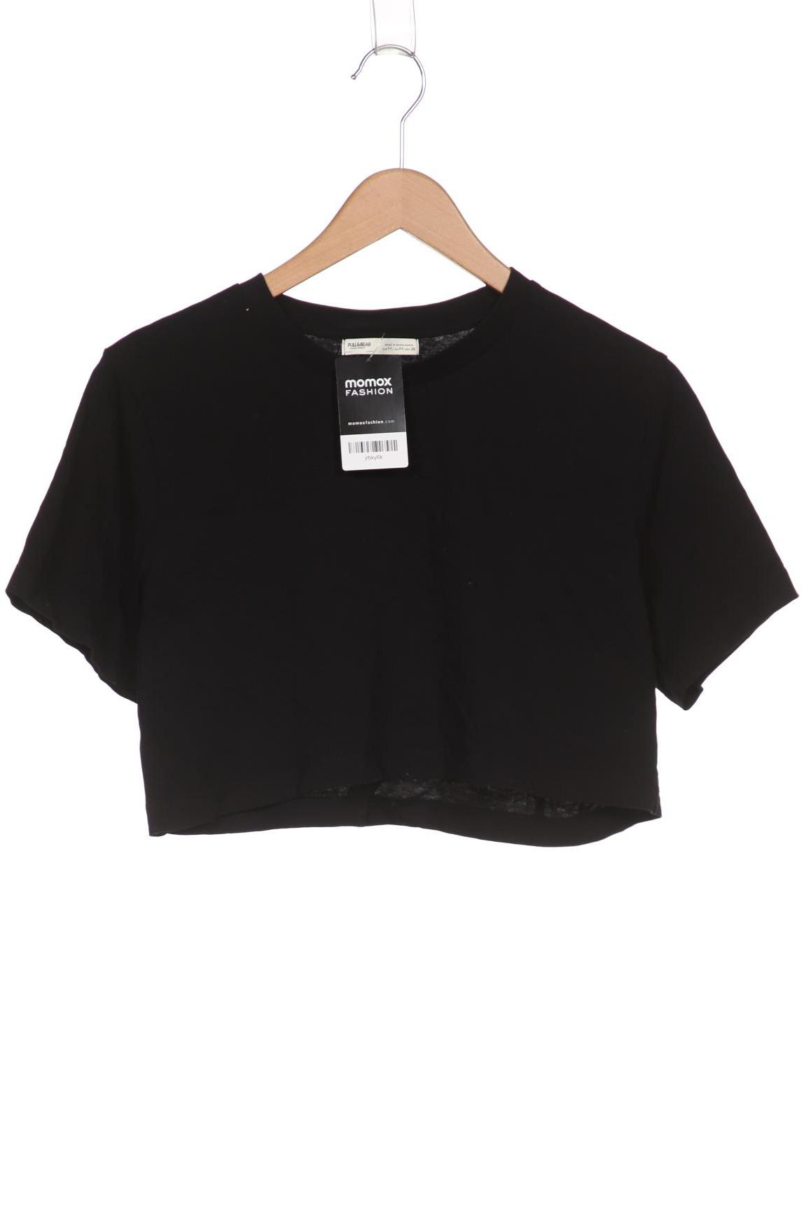 

Pull & Bear Damen T-Shirt, schwarz