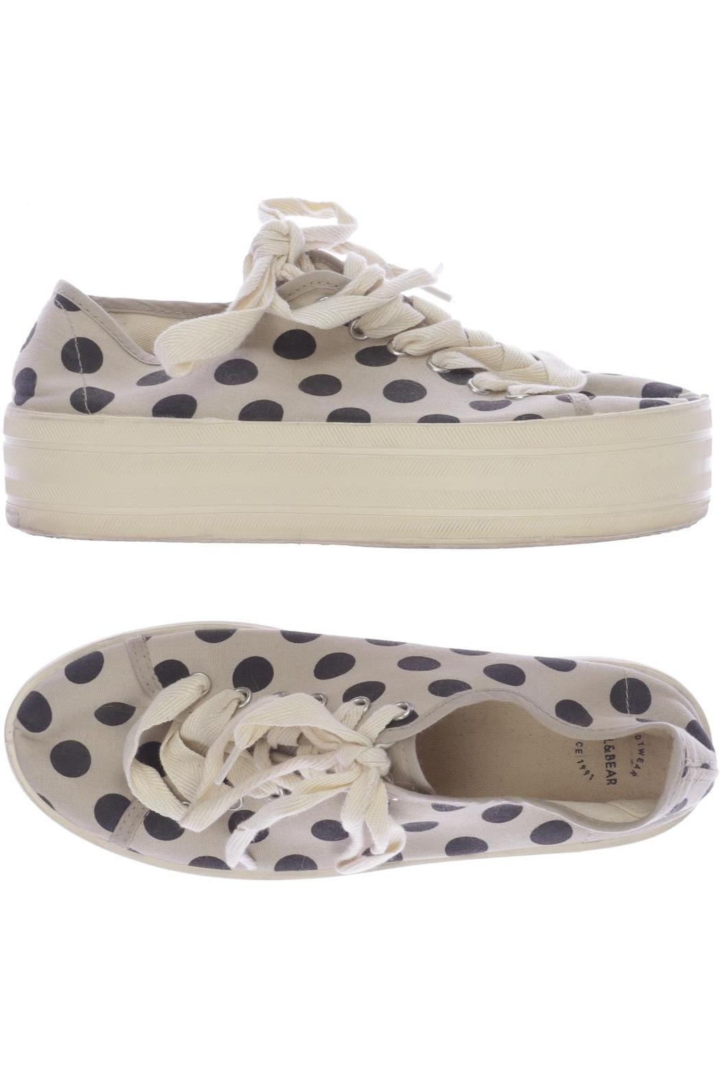 

Pull & Bear Damen Sneakers, beige