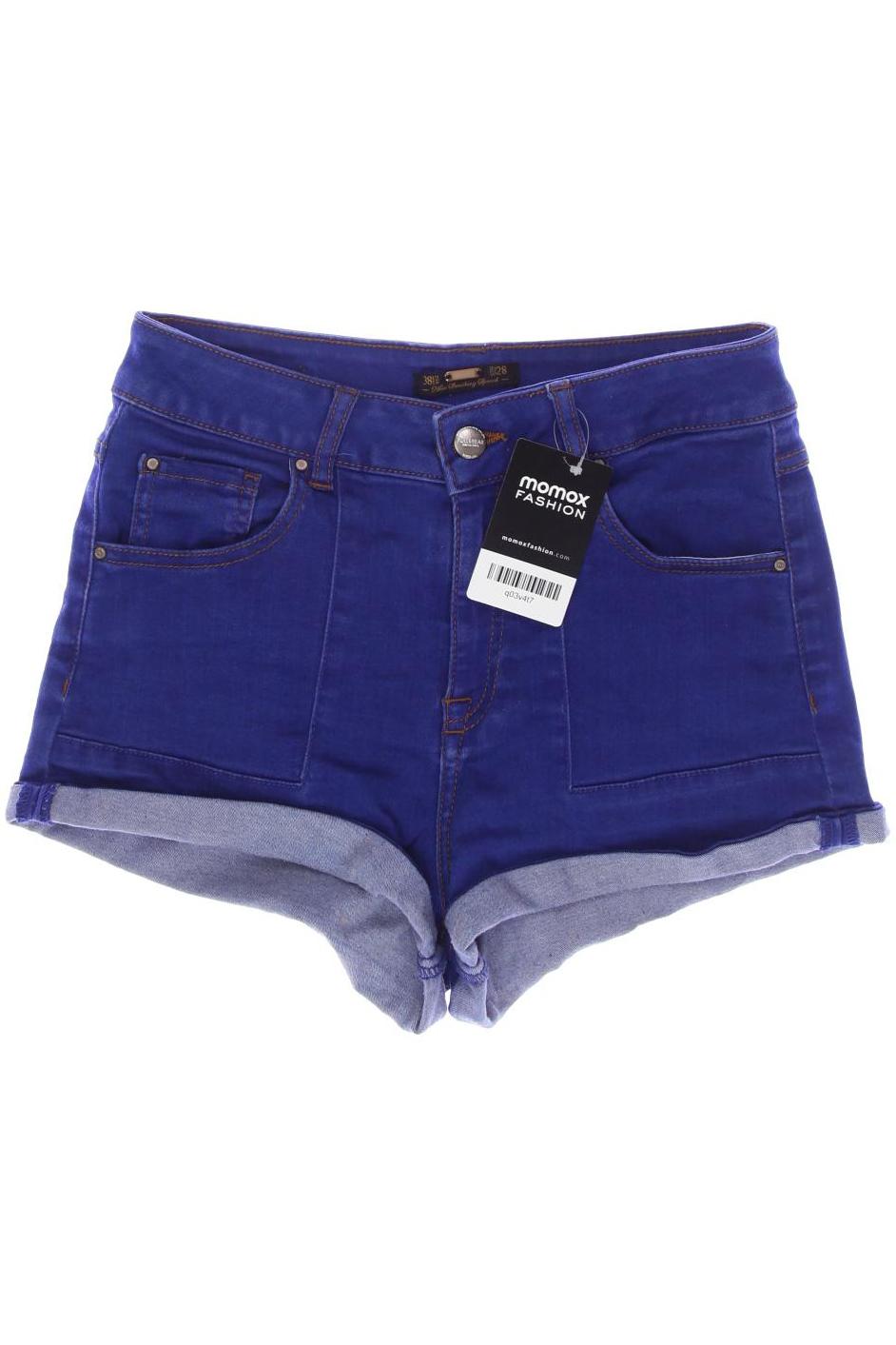 

Pull & Bear Damen Shorts, blau, Gr. 38