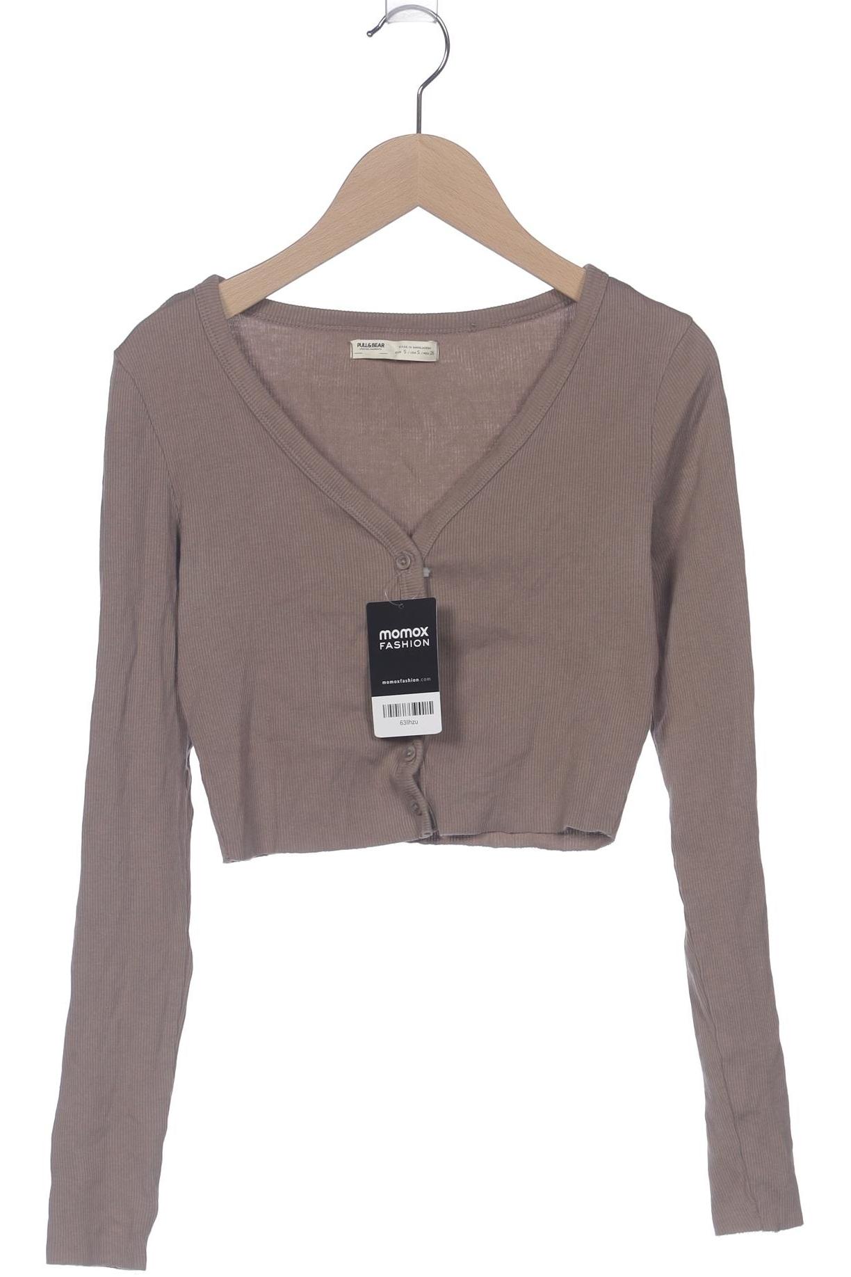 

Pull & Bear Damen Strickjacke, braun, Gr. 36