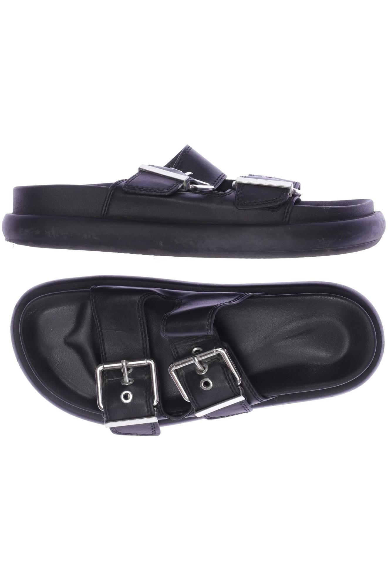 

Pull & Bear Damen Sandale, schwarz, Gr. 38