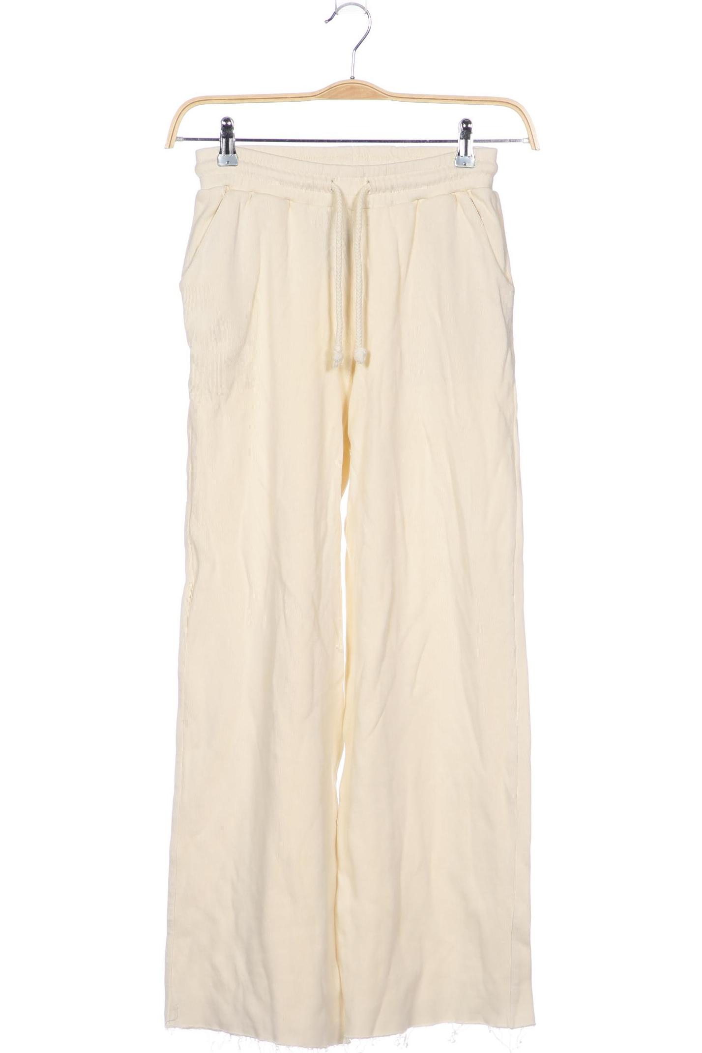 

Pull & Bear Damen Stoffhose, cremeweiß, Gr. 0