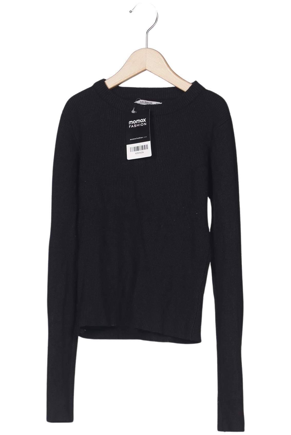 

Pull & Bear Damen Pullover, schwarz, Gr. 36