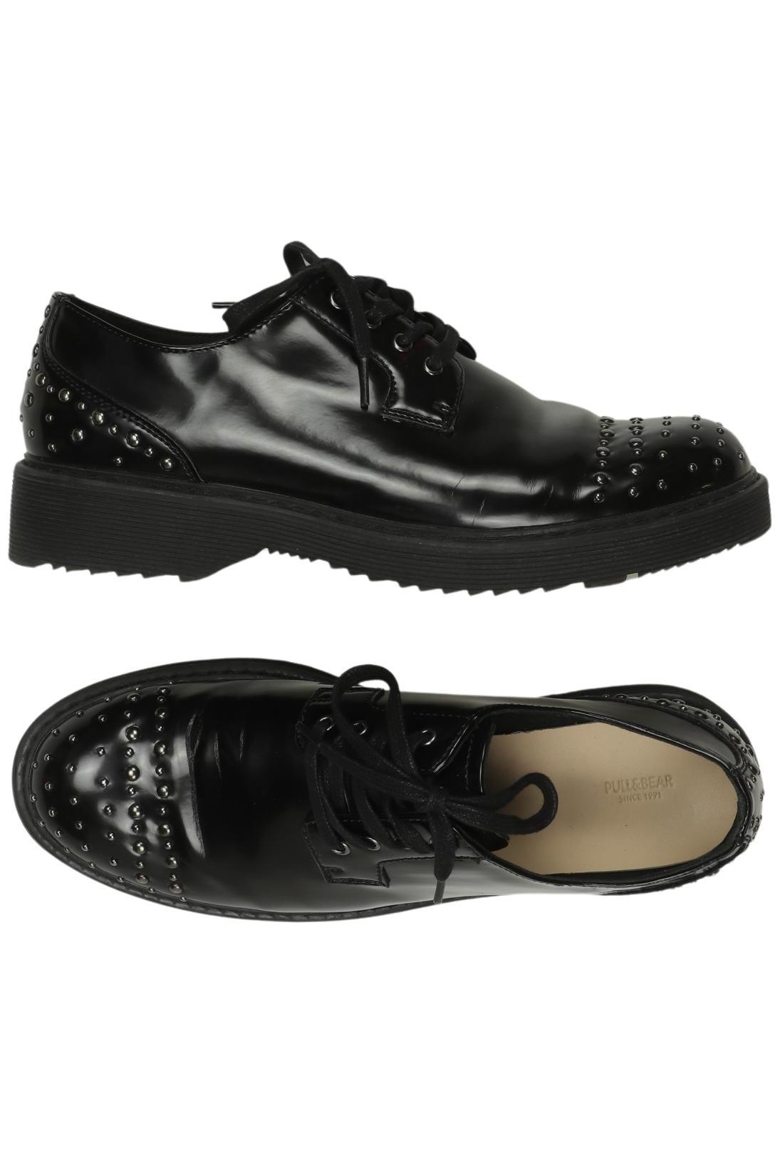 

Pull & Bear Damen Halbschuh, schwarz, Gr. 40