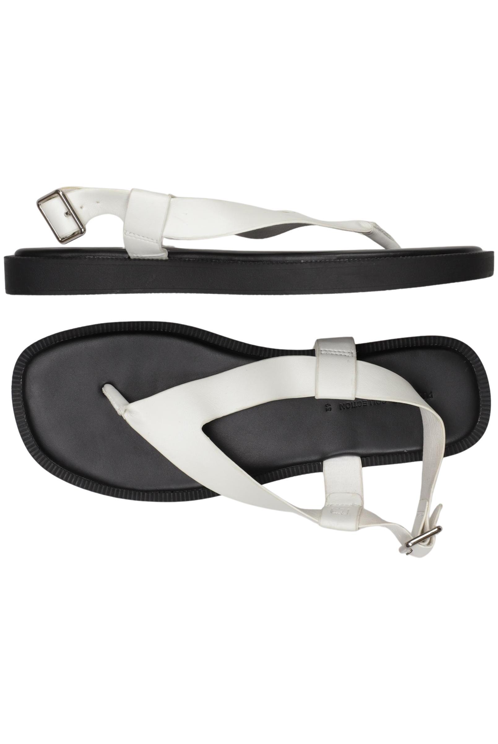 

Pull & Bear Damen Sandale, weiß, Gr. 39