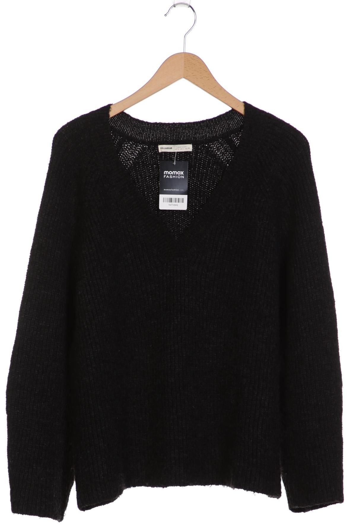 

Pull & Bear Damen Pullover, schwarz, Gr. 42