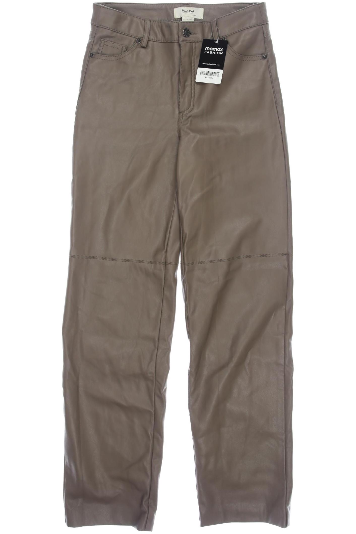 

Pull & Bear Damen Stoffhose, braun, Gr. 0