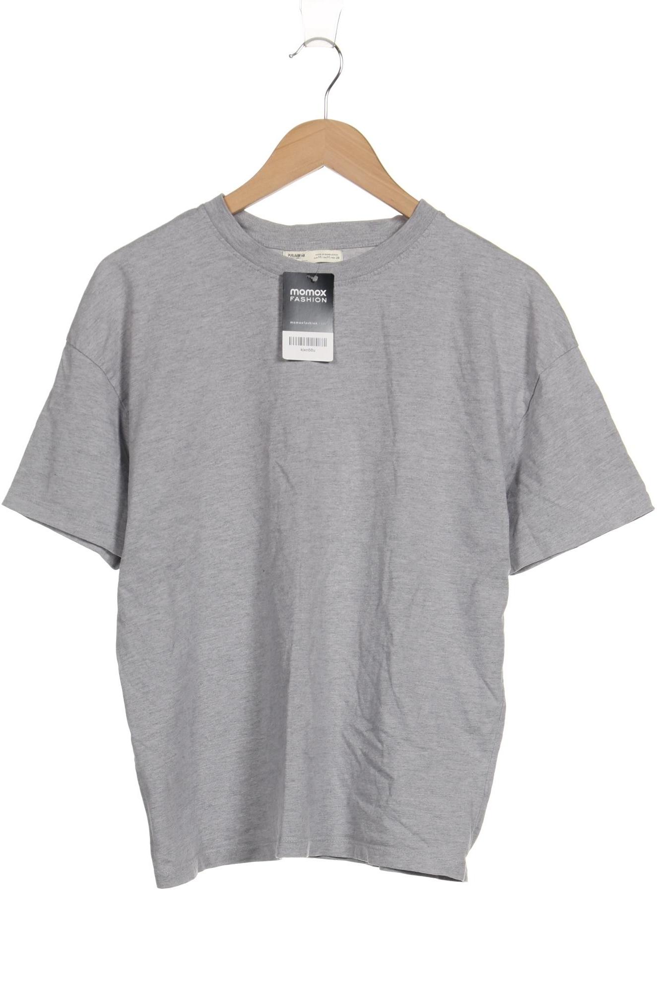 

Pull & Bear Damen T-Shirt, grau, Gr. 38