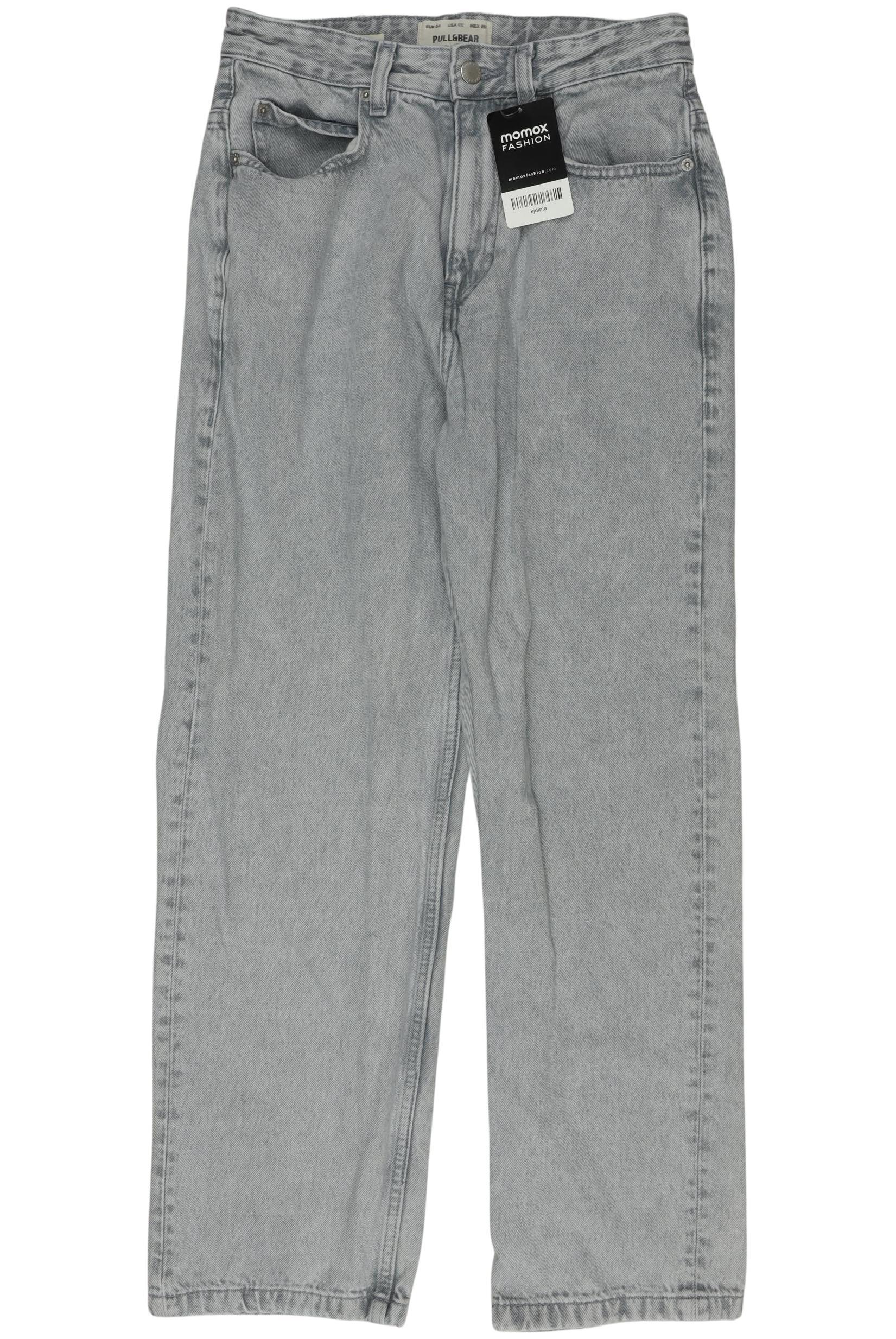 

Pull & Bear Damen Jeans, grau, Gr. 34