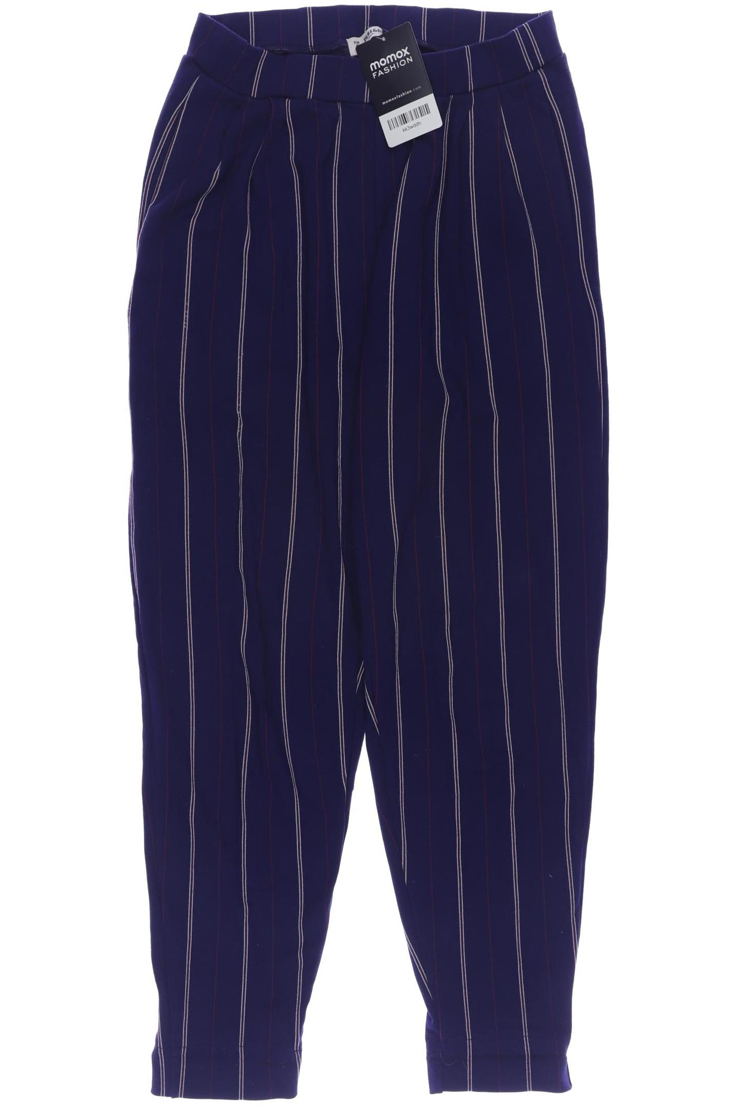 

Pull & Bear Damen Stoffhose, marineblau, Gr. 0