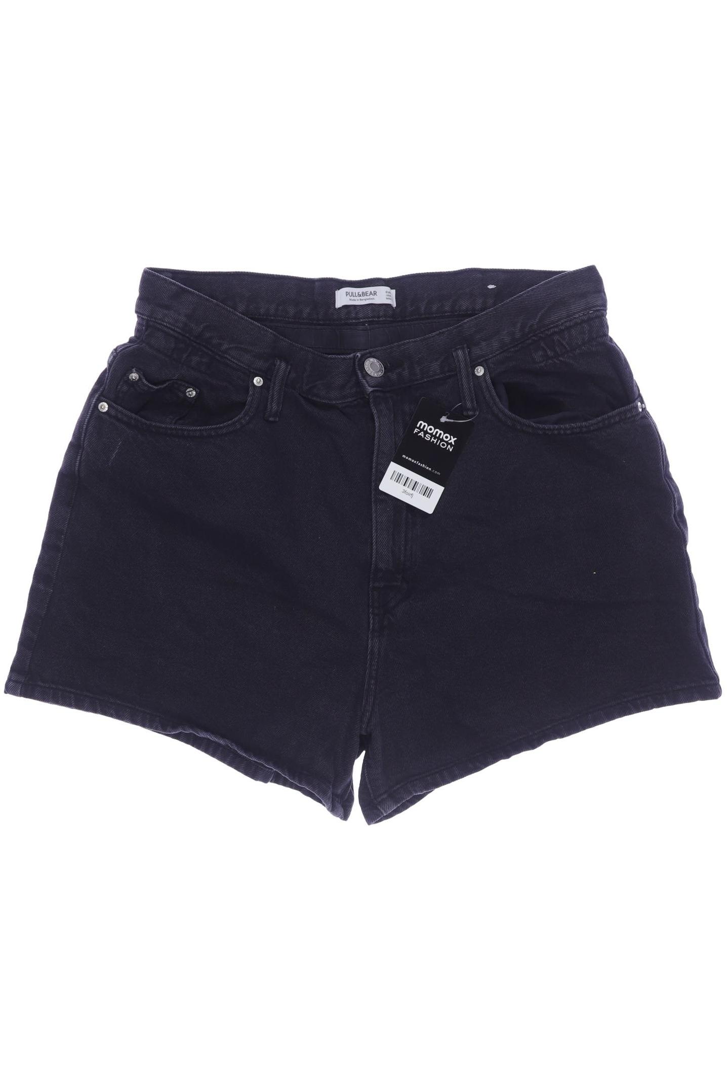 

Pull & Bear Damen Shorts, schwarz, Gr. 44