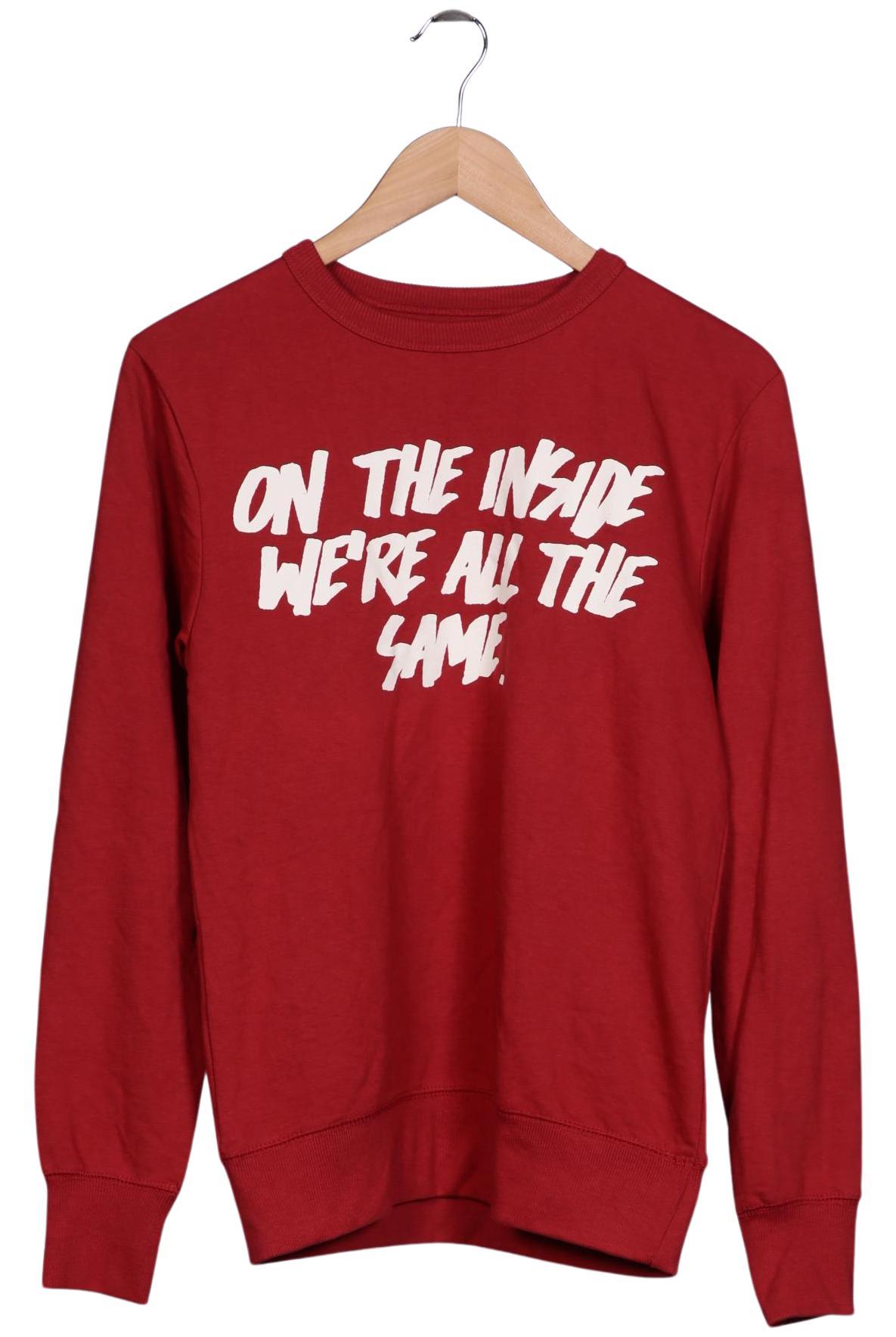 

Pull & Bear Damen Sweatshirt, rot, Gr. 36