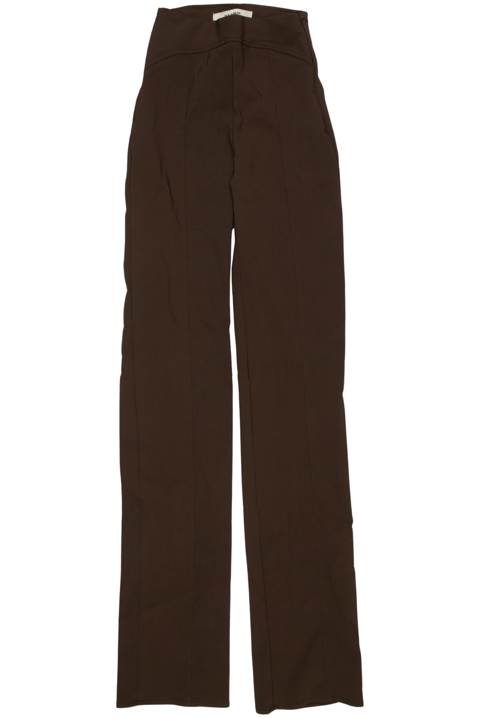 

Pull & Bear Damen Stoffhose, braun, Gr. 0
