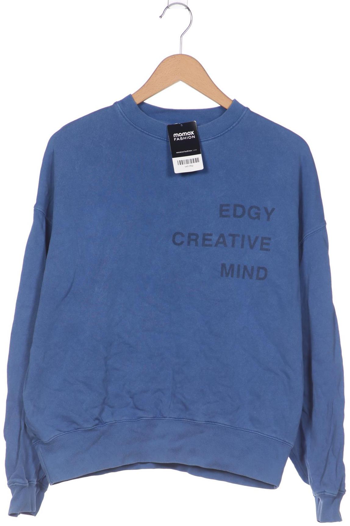 

Pull & Bear Damen Sweatshirt, blau, Gr. 36