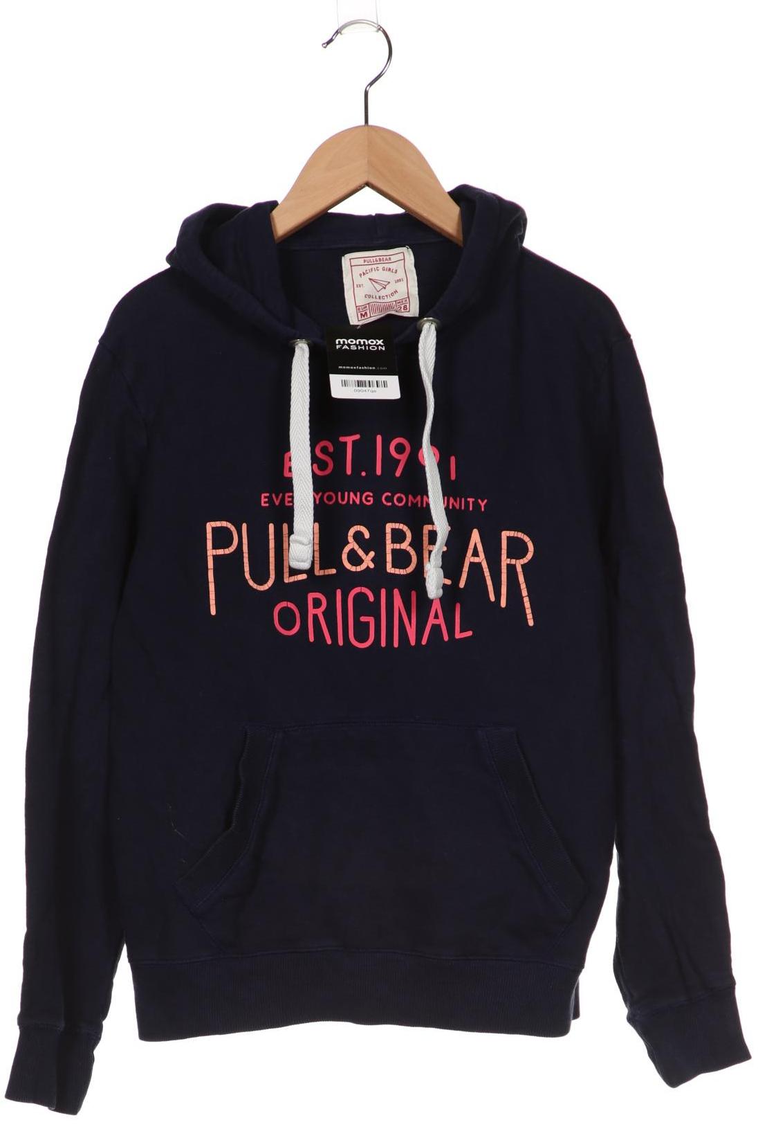 

Pull & Bear Damen Kapuzenpullover, marineblau, Gr. 38