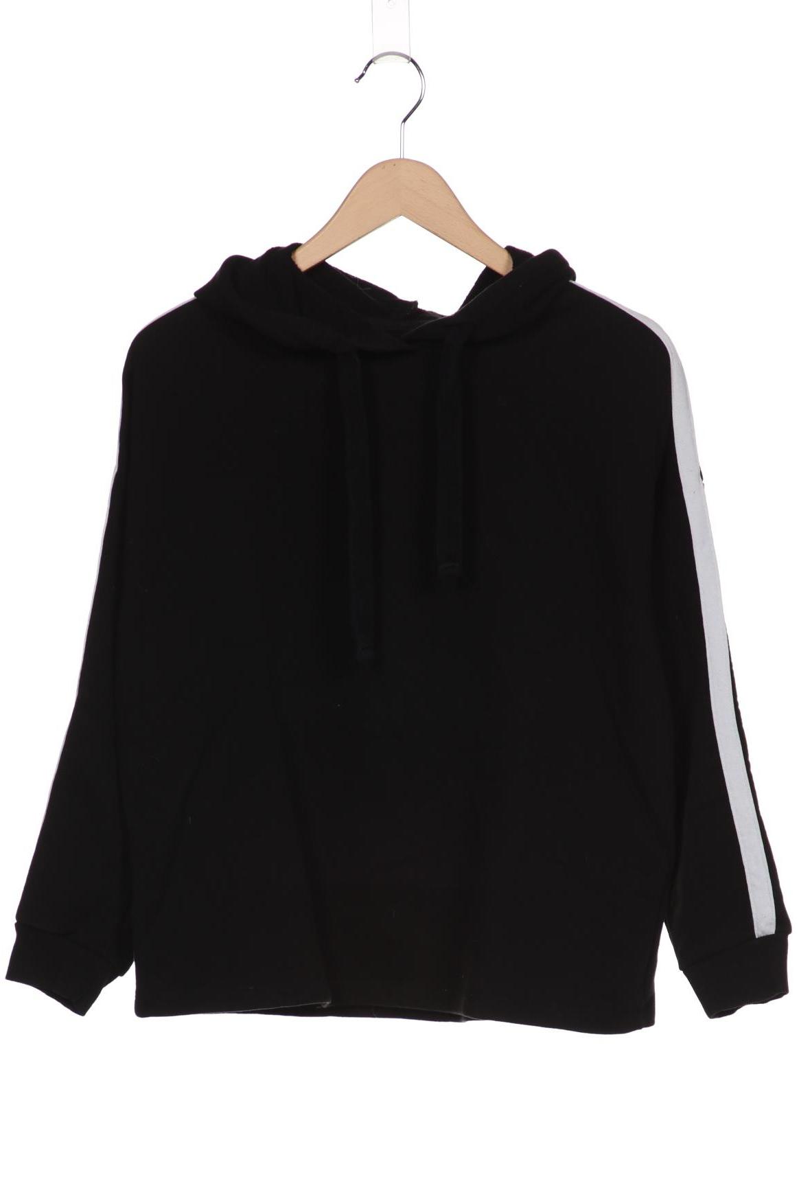 

Pull & Bear Damen Kapuzenpullover, schwarz, Gr. 36