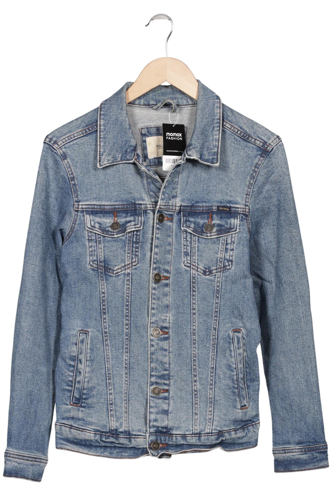 

Pull & Bear Damen Jacke, hellblau, Gr. 36