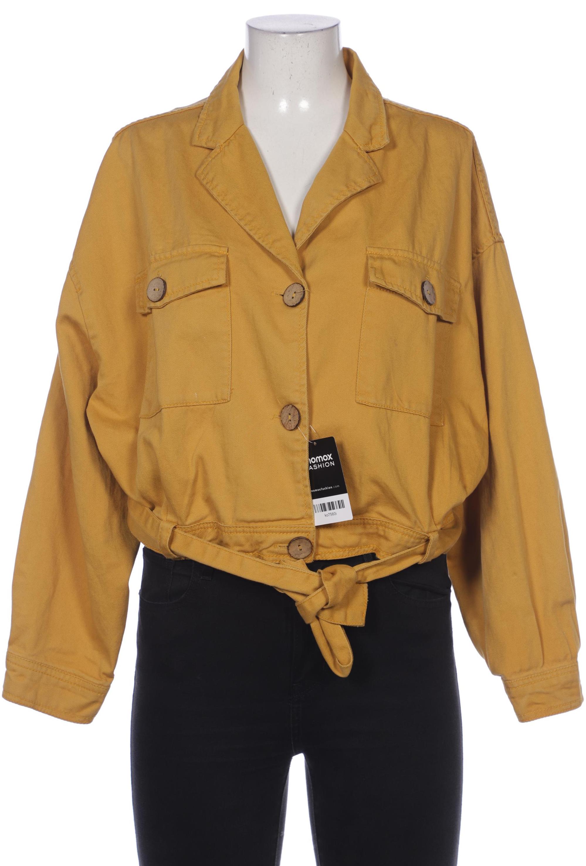 

Pull & Bear Damen Jacke, gelb, Gr. 42