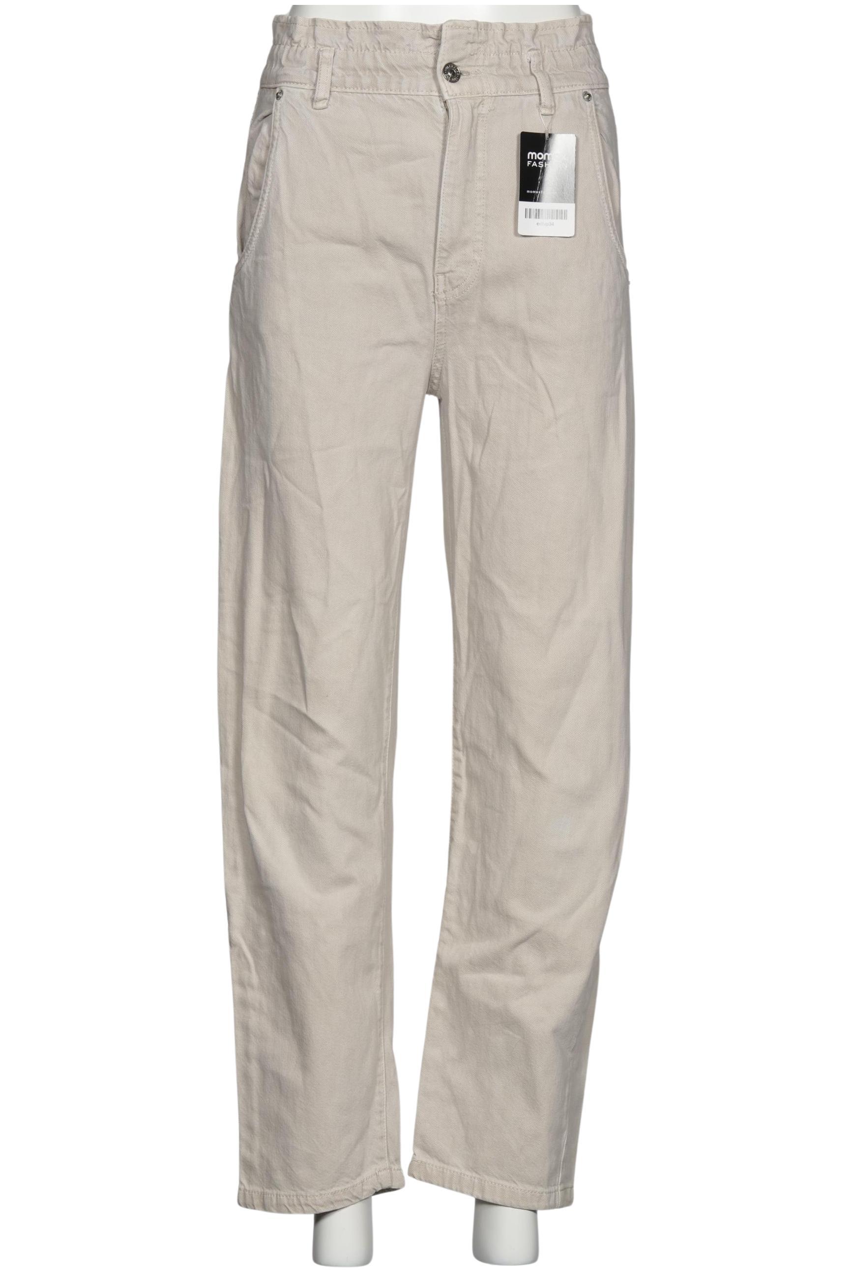 

Pull & Bear Damen Jeans, beige, Gr. 0