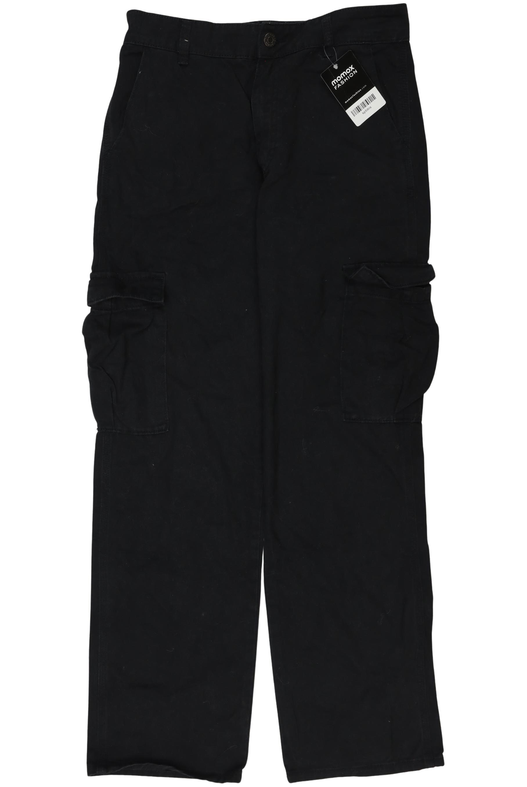 

Pull & Bear Damen Stoffhose, schwarz, Gr. 40