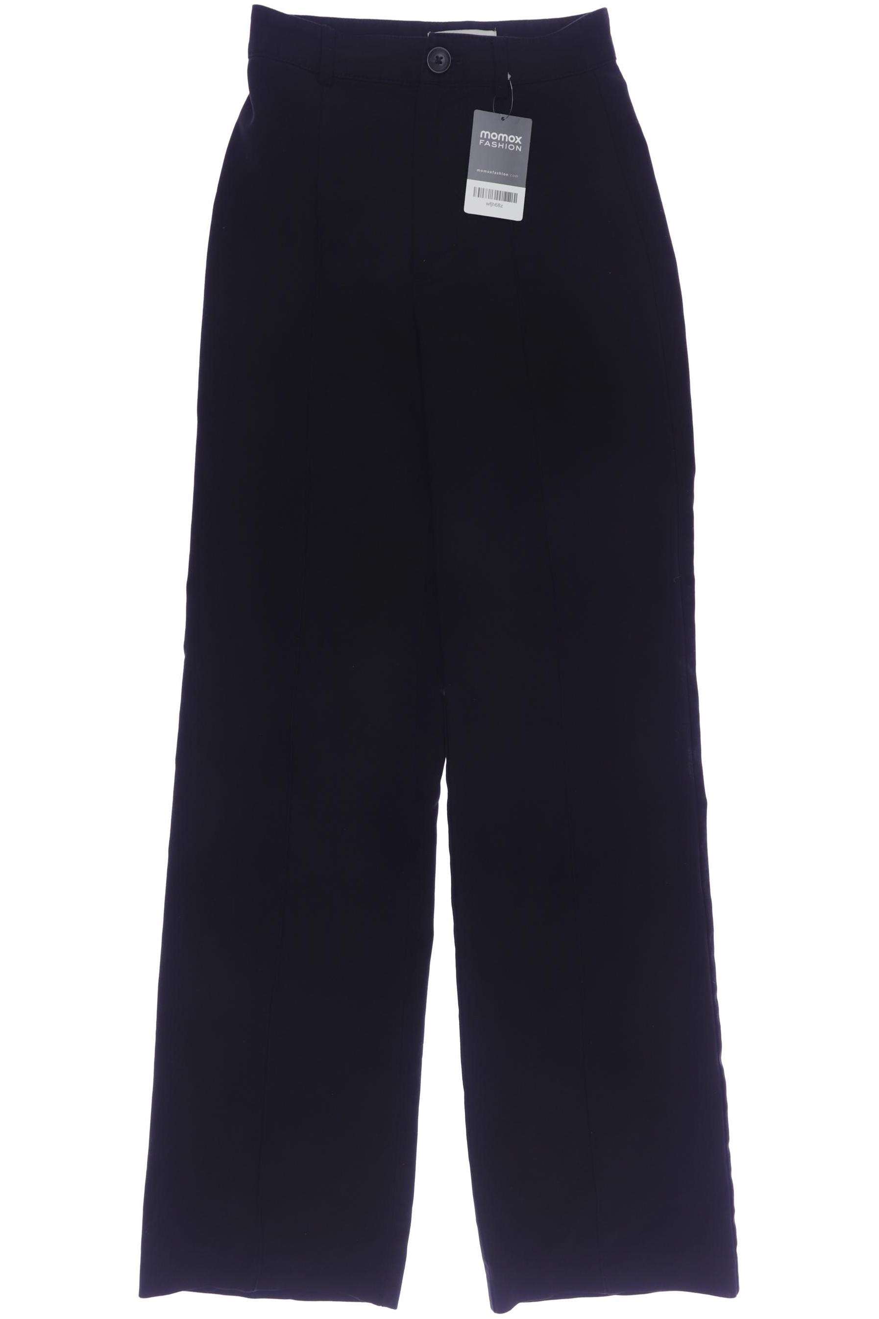 

Pull & Bear Damen Stoffhose, schwarz, Gr. 0