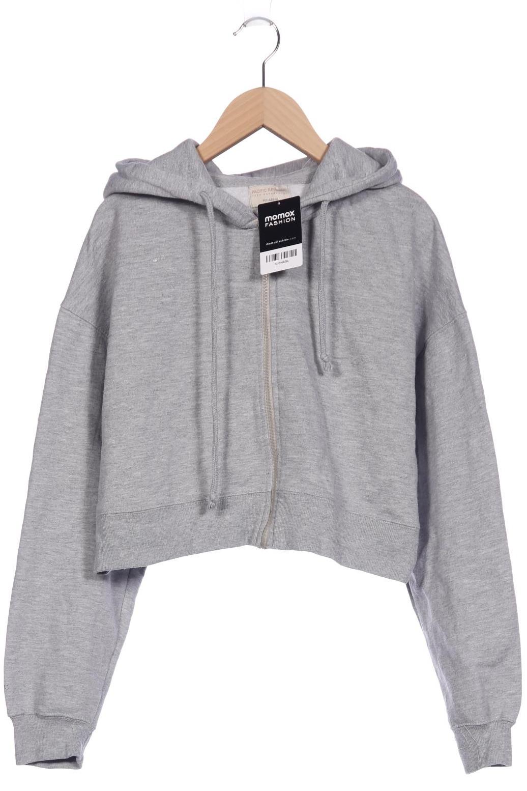 

Pull & Bear Damen Kapuzenpullover, grau, Gr. 38